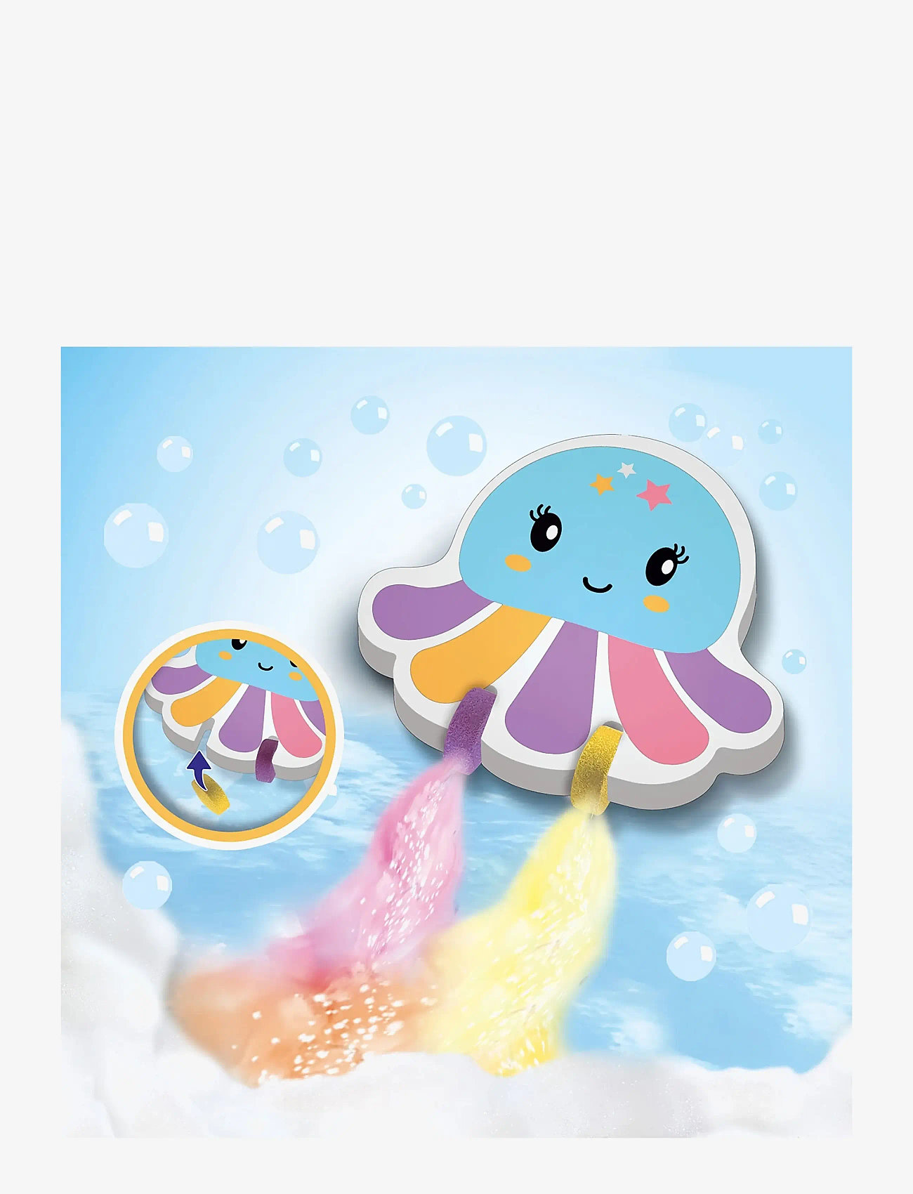 SES Creative - Bath Time - Bath Colour Octopus - vannimänguasjad - multi - 3