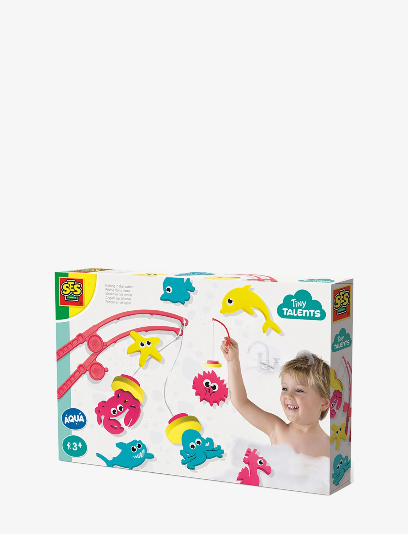 SES Creative Fishing In The Water, One Size, Multi/patterned, Bath & Water Legetøj > Bath Legetøj, Børn