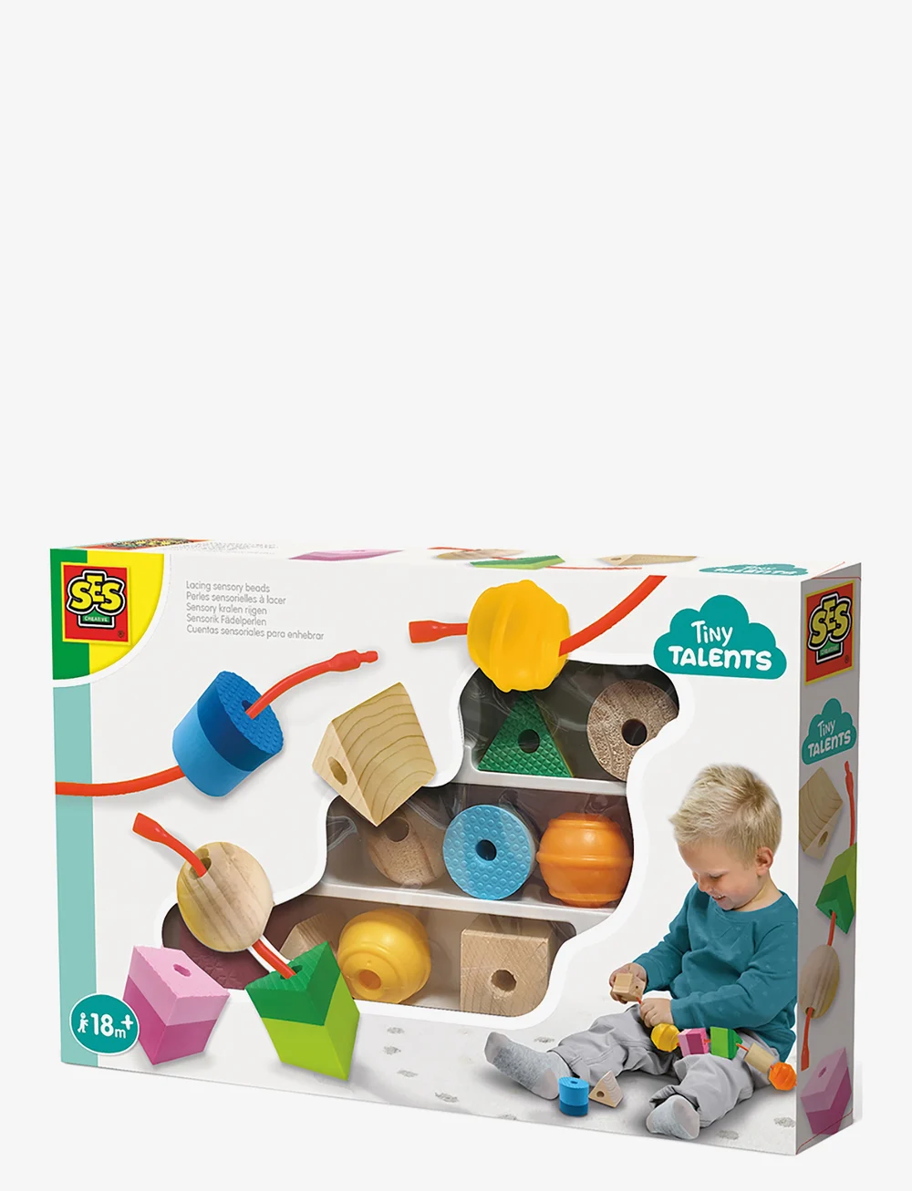 SES Creative - Lacing sensory beads - bastelset - multi - 1