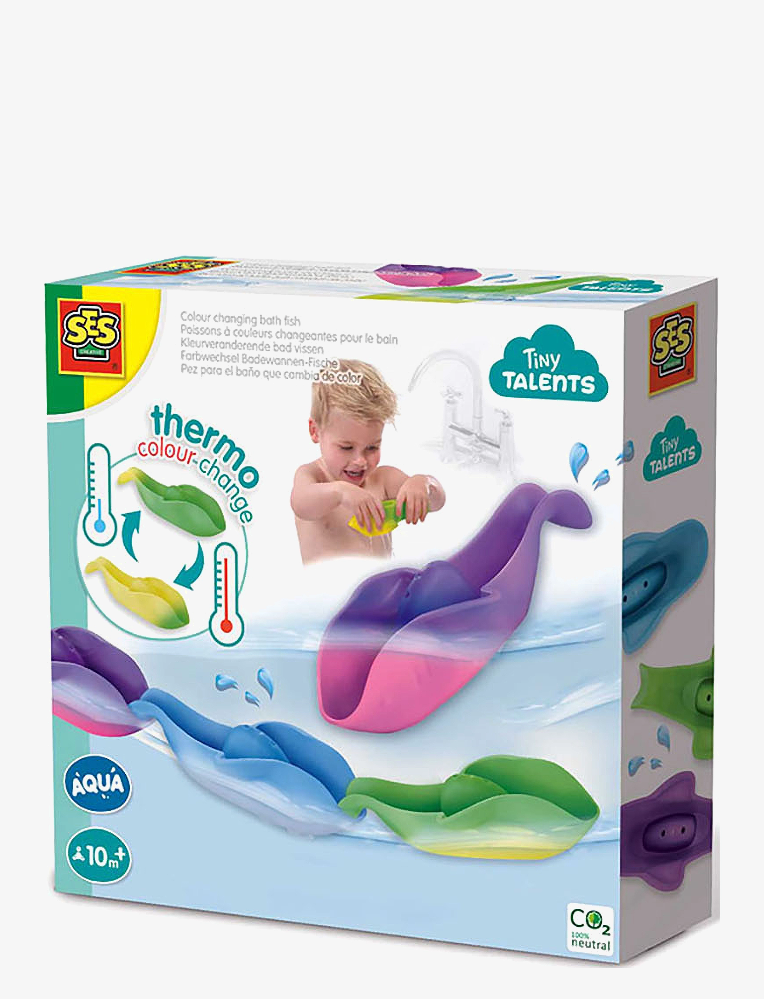 SES Creative Colour Changing Bath Fish, One Size, Multi/patterned, Bath & Water Legetøj > Bath Legetøj, Børn