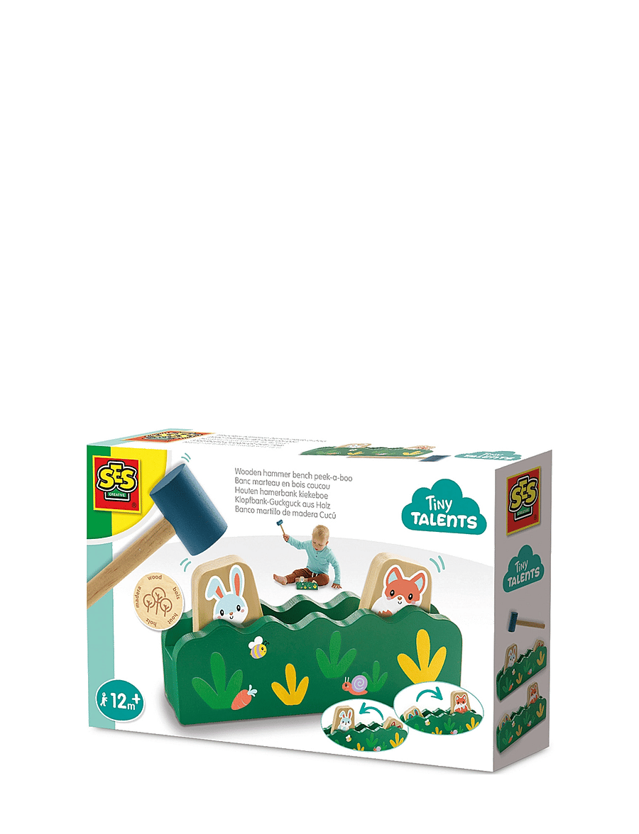 SES Creative - Hammer Bench - Peek-a-boo - hammerbank - green - 1