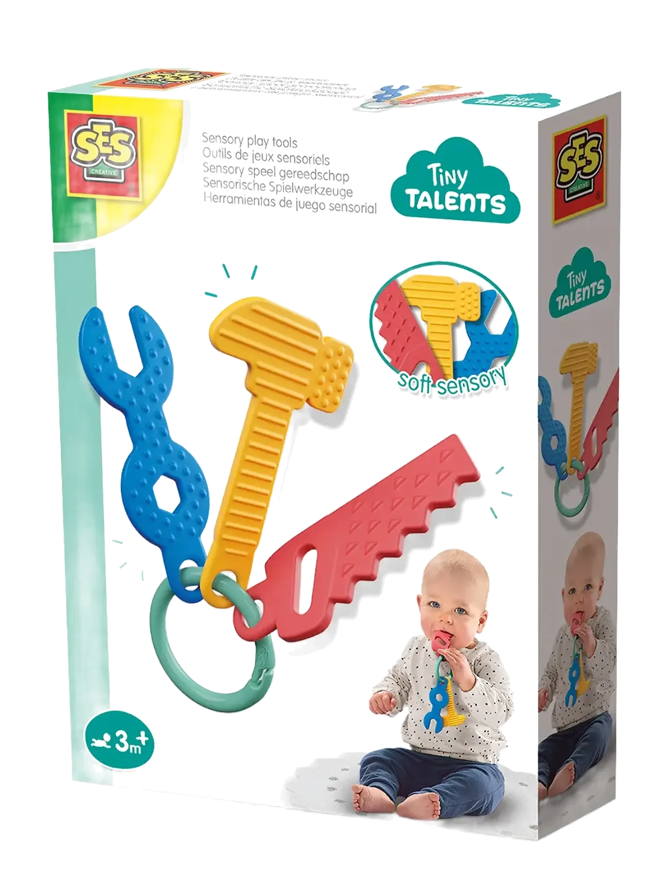 SES Creative Activity Toy - Sensory Play Tools - Beebide mänguasjad - MULTI / multi