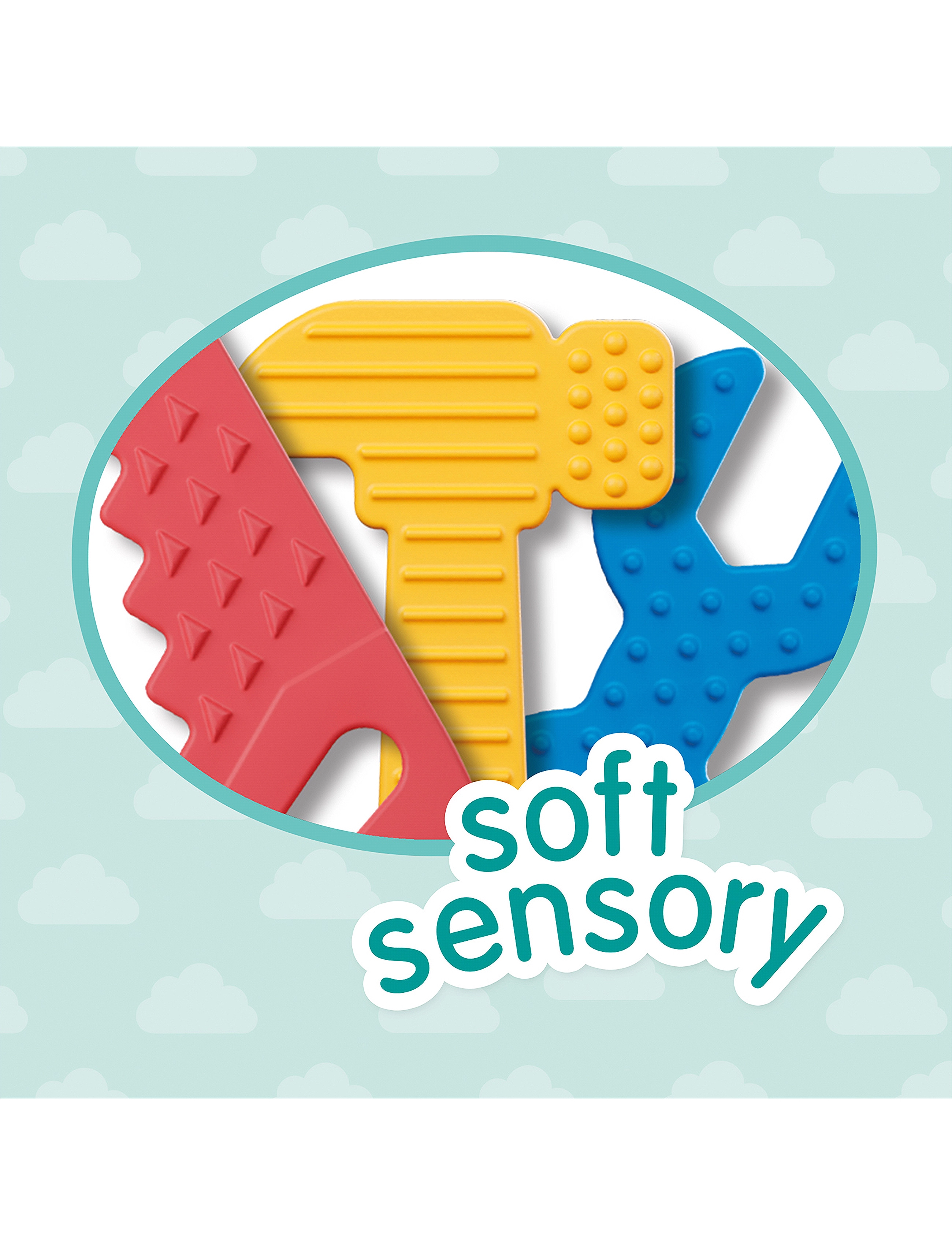 SES Creative - Activity Toy - Sensory Play Tools - gryzaki - multi - 3