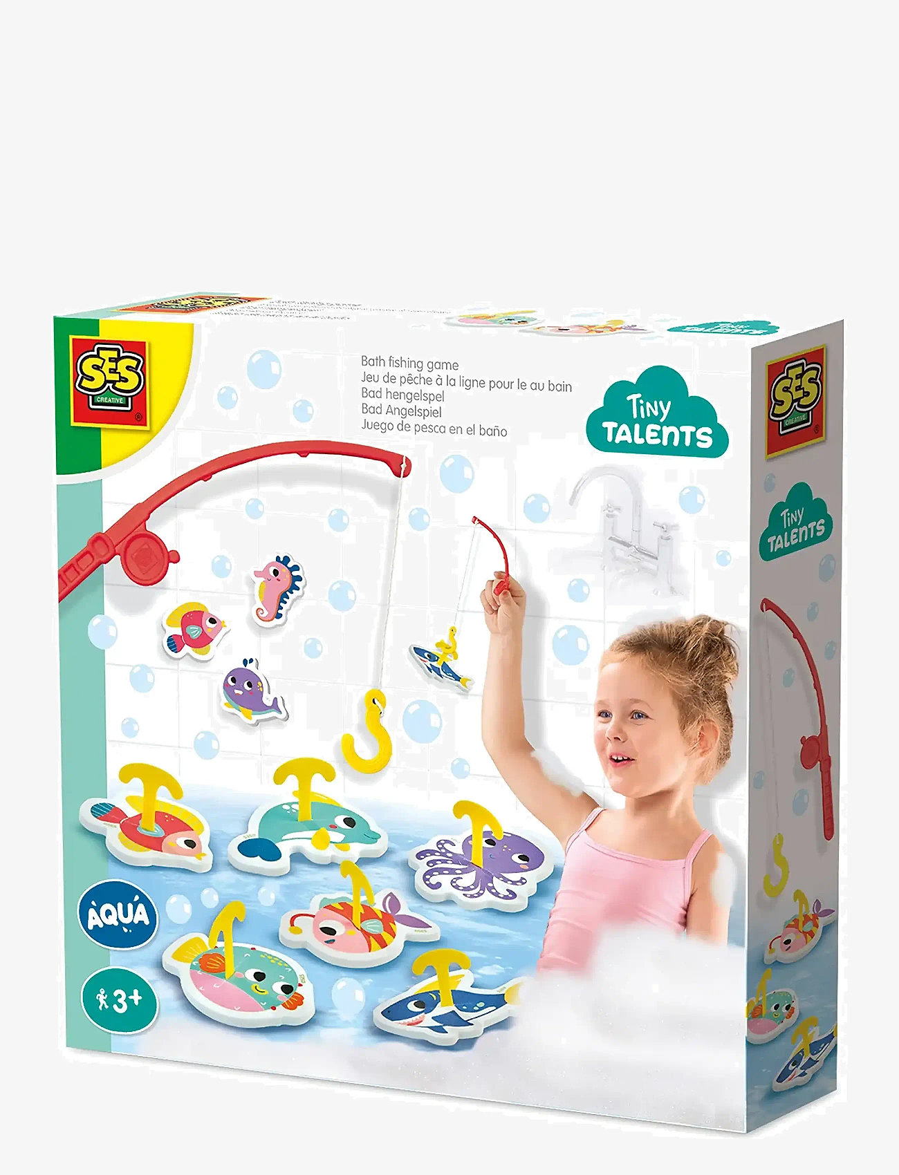 SES Creative - Bath Time - Fishing Fun - vannimänguasjad - multi - 1