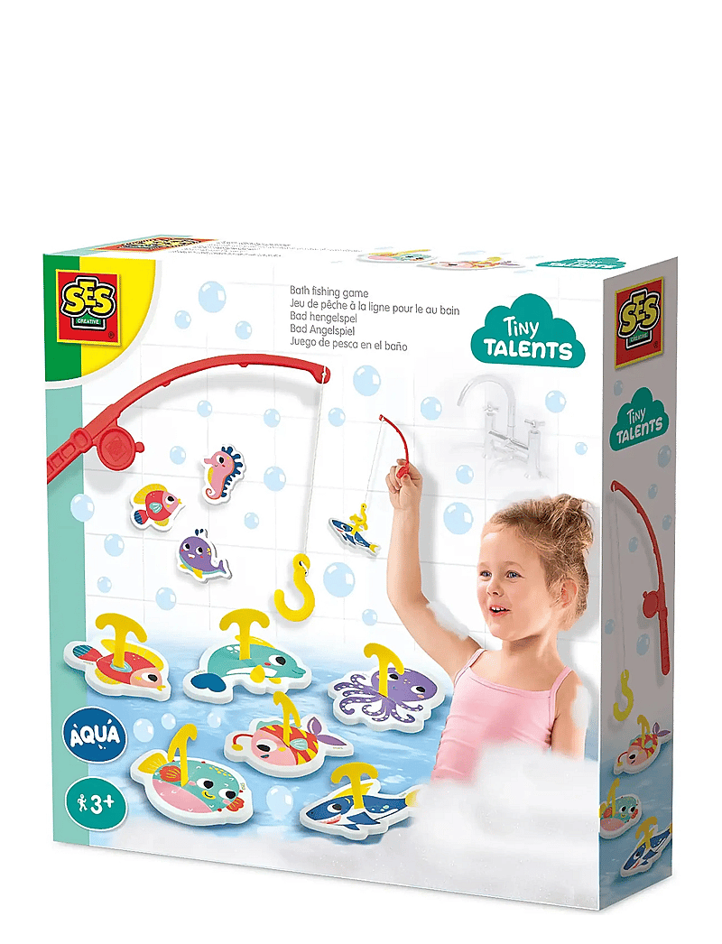 SES Creative - Bath Time - Fishing Fun - vannimänguasjad - multi - 1
