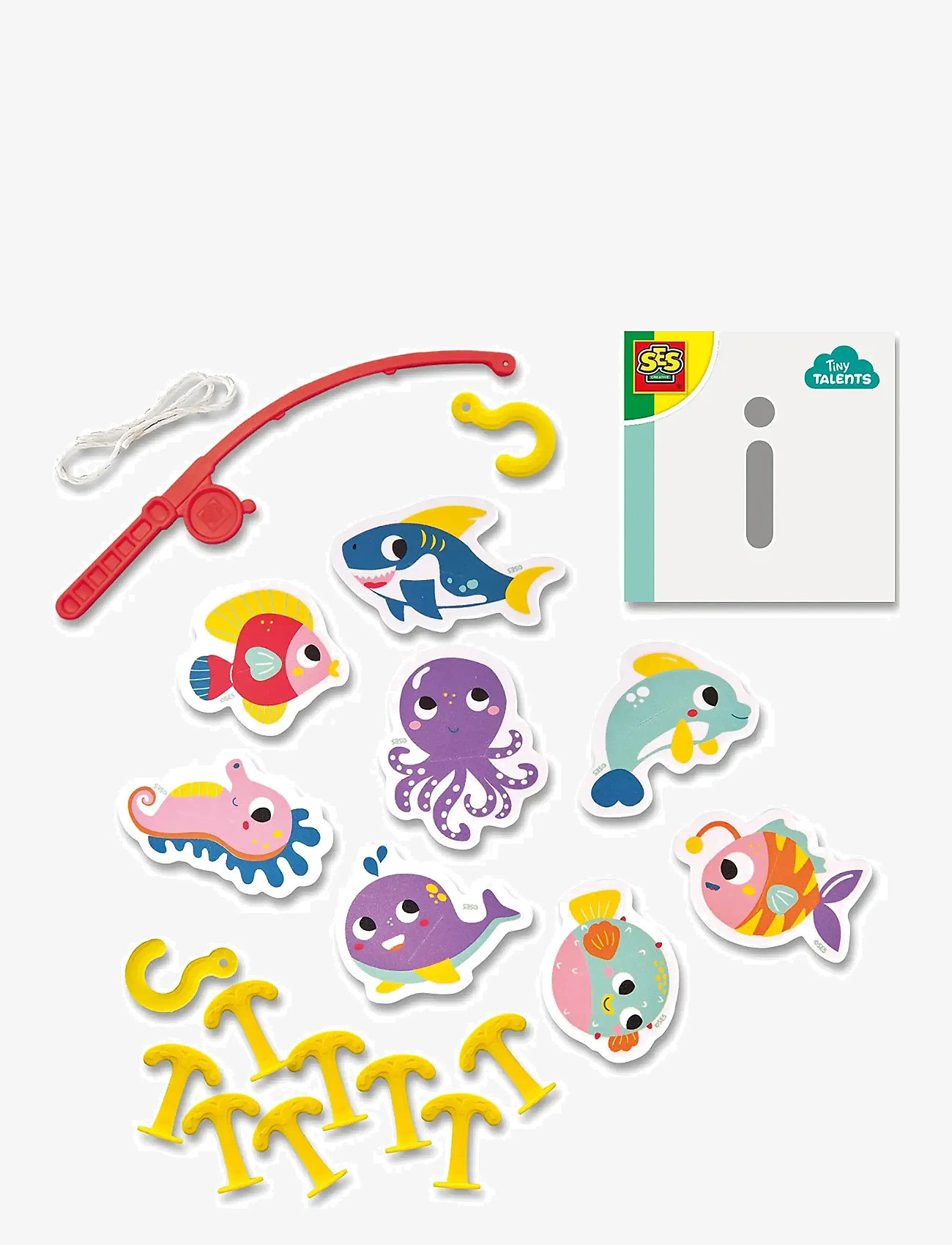 SES Creative - Bath Time - Fishing Fun - vannimänguasjad - multi - 2