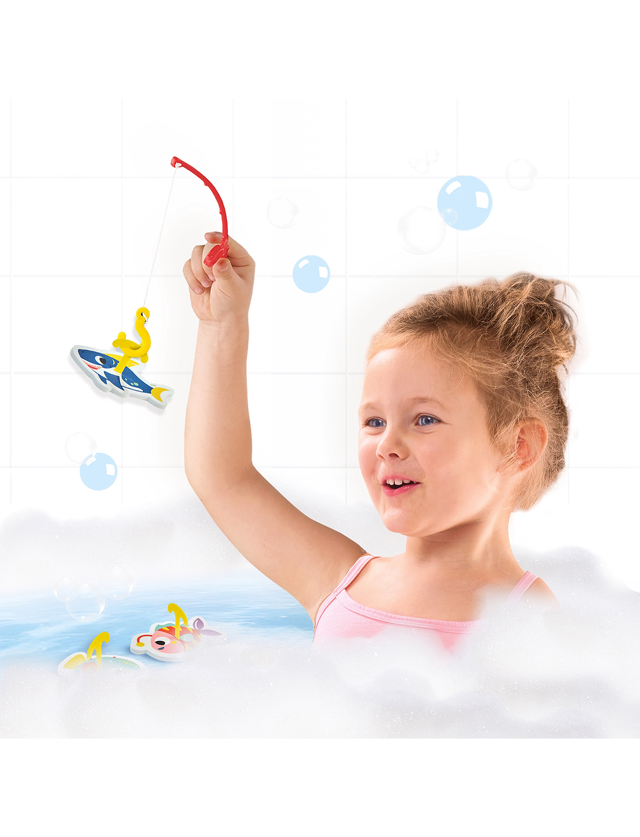 SES Creative Bath Time - Fishing Fun, One Size, Multi/patterned, Bath & Water Legetøj > Bath Legetøj, Børn