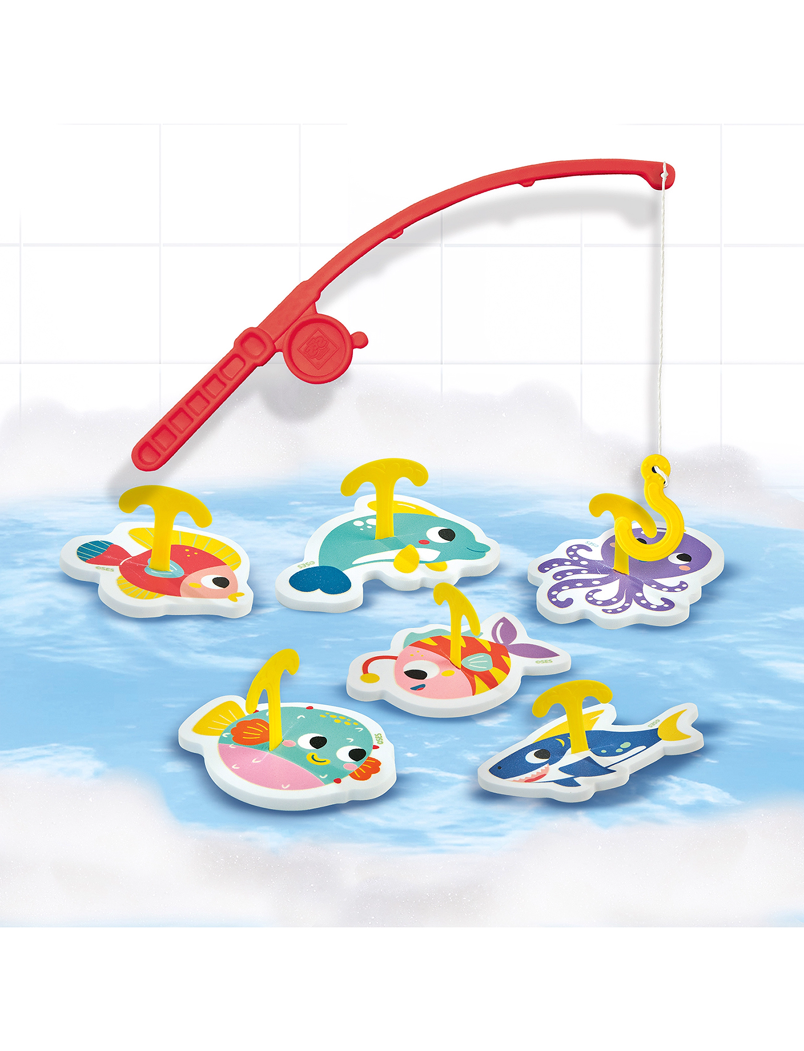 SES Creative - Bath Time - Fishing Fun - badelegetøj - multi - 3