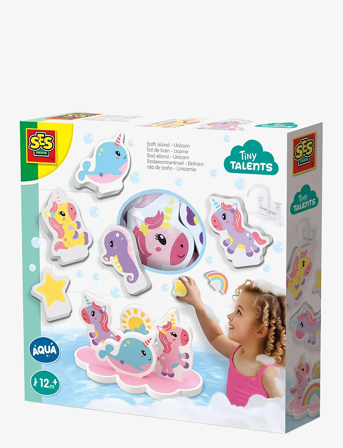 SES Creative - Bath Time - Unicorn Island - bath toys - multi - 1