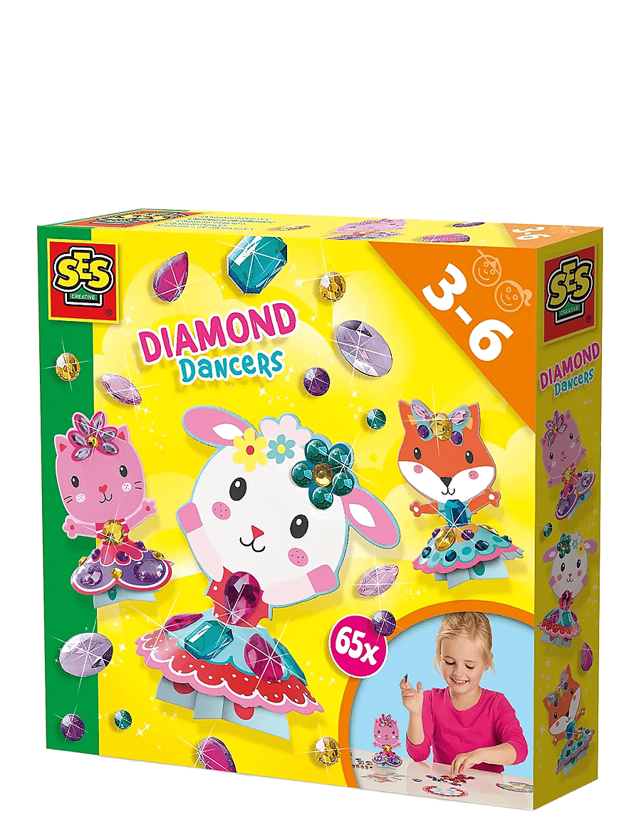 SES Creative - Diamond Painting - Diamond Dancers - bastelset - multi - 1