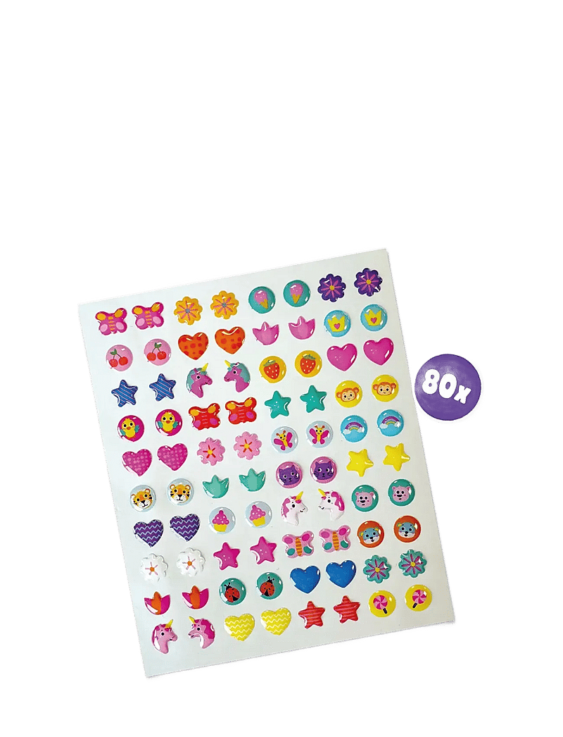 SES Creative - Stick-On Earrings 40 pairs - aufkleber - multi - 1