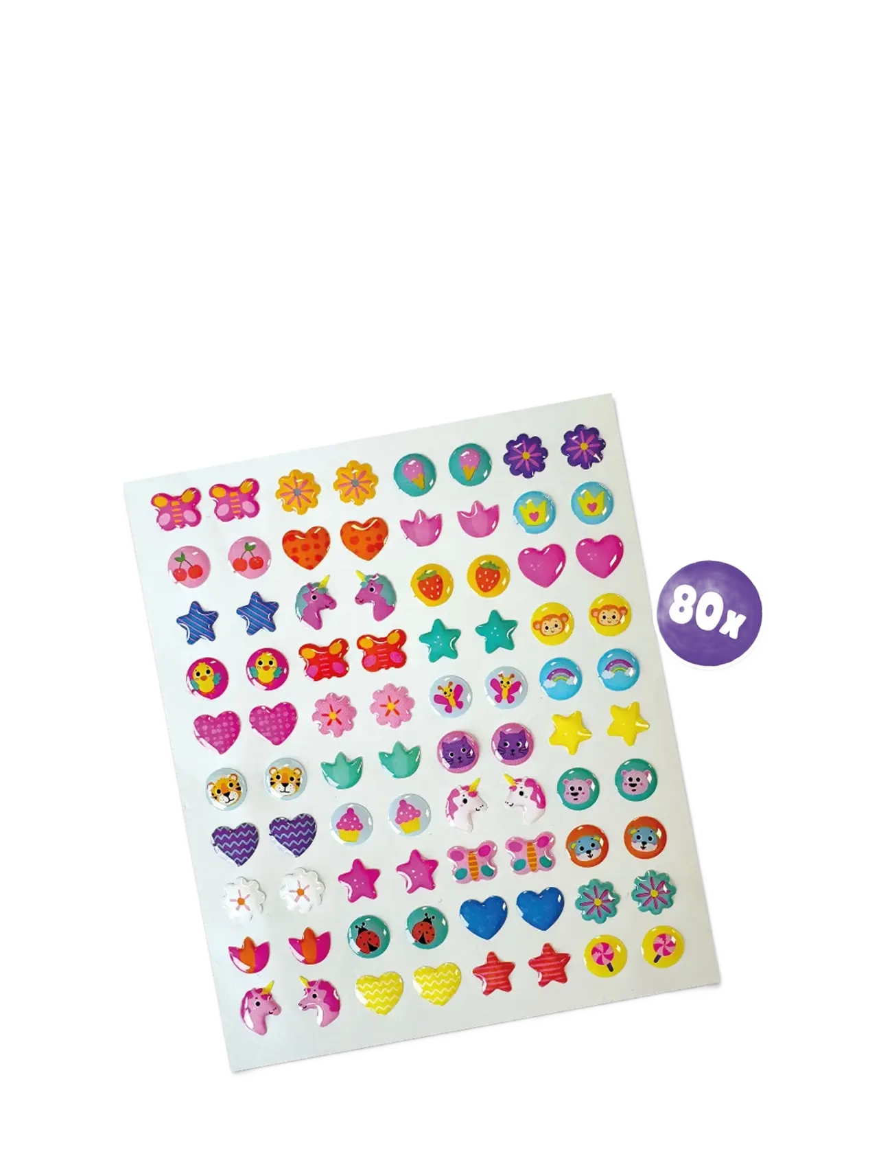 SES Creative Stick-On Earrings 40 pairs - Aksessuaarid - MULTI / multi
