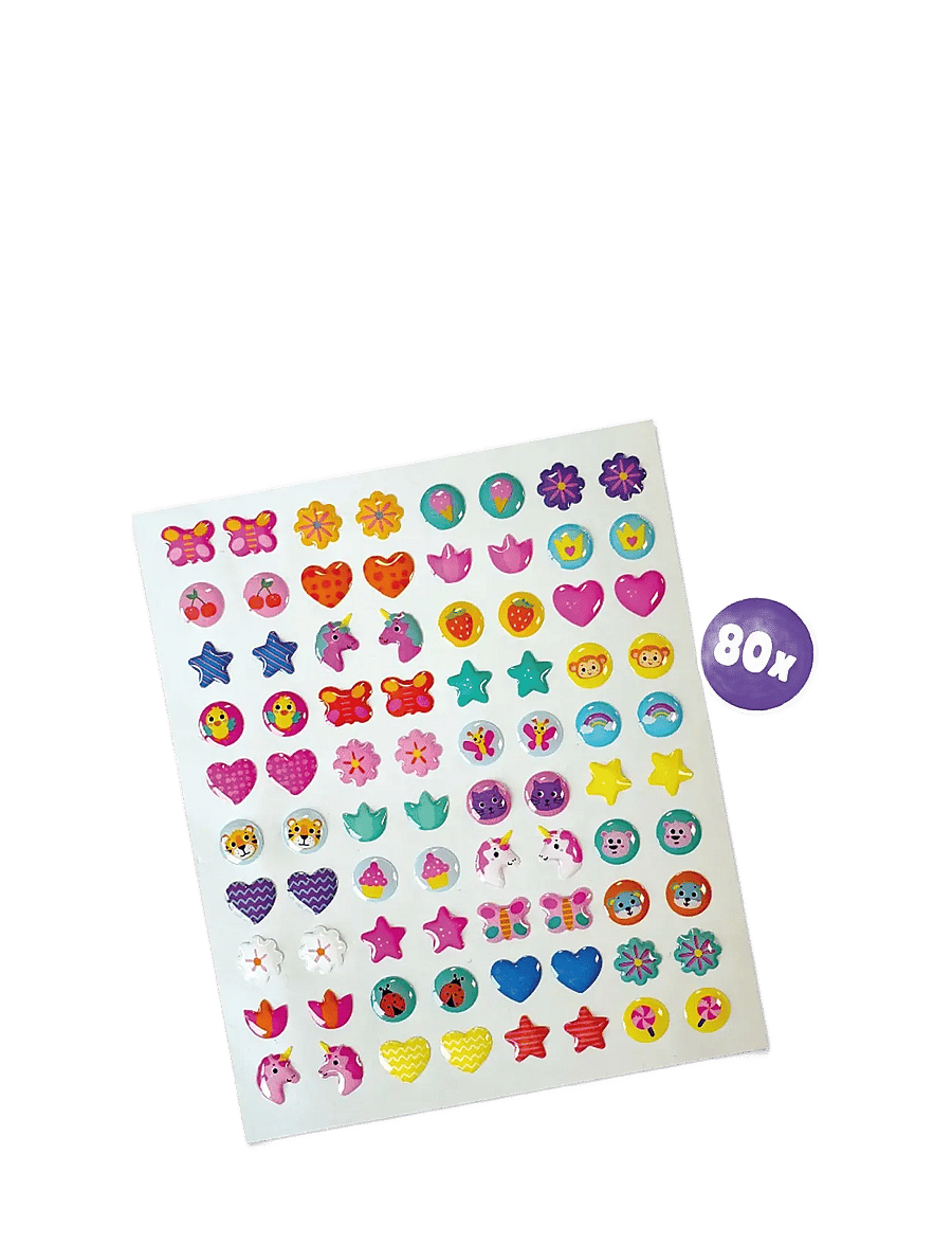 SES Creative - Stick-On Earrings 40 pairs - aufkleber - multi - 1