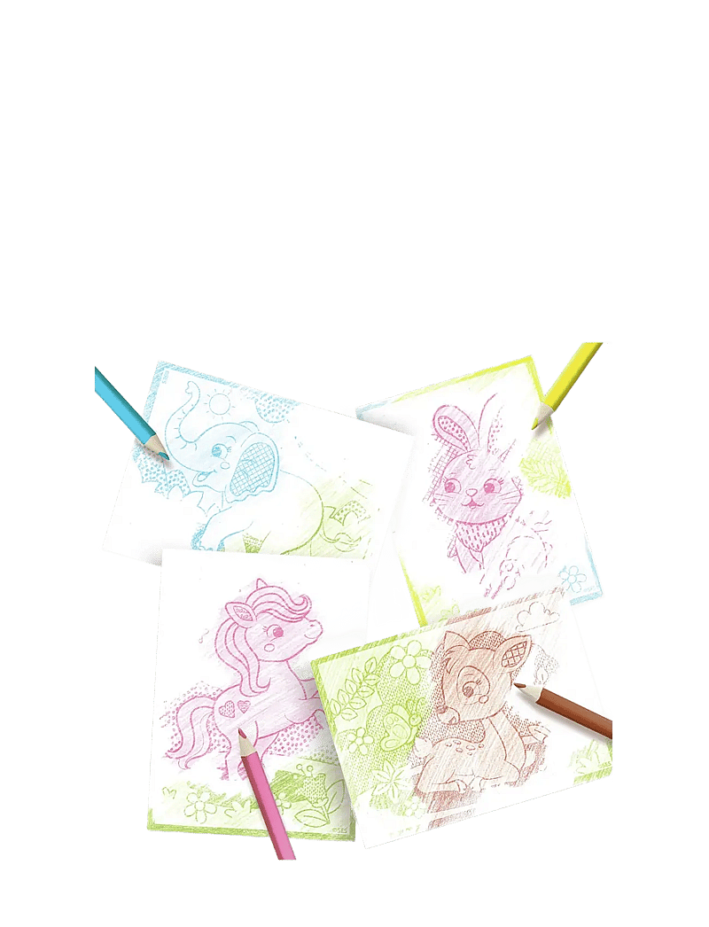 SES Creative - Scratch Colour Cards - Magic - mal- & bastelbücher - multi - 1