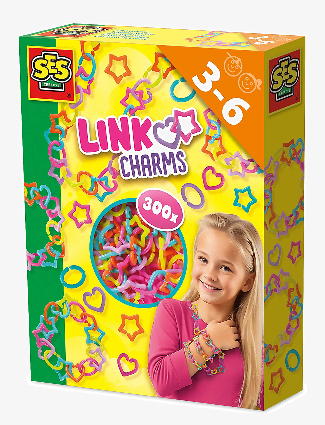 SES Creative - Jewellery Bracelets & Necklaces - Link Charms - käevõrud - multi - 1