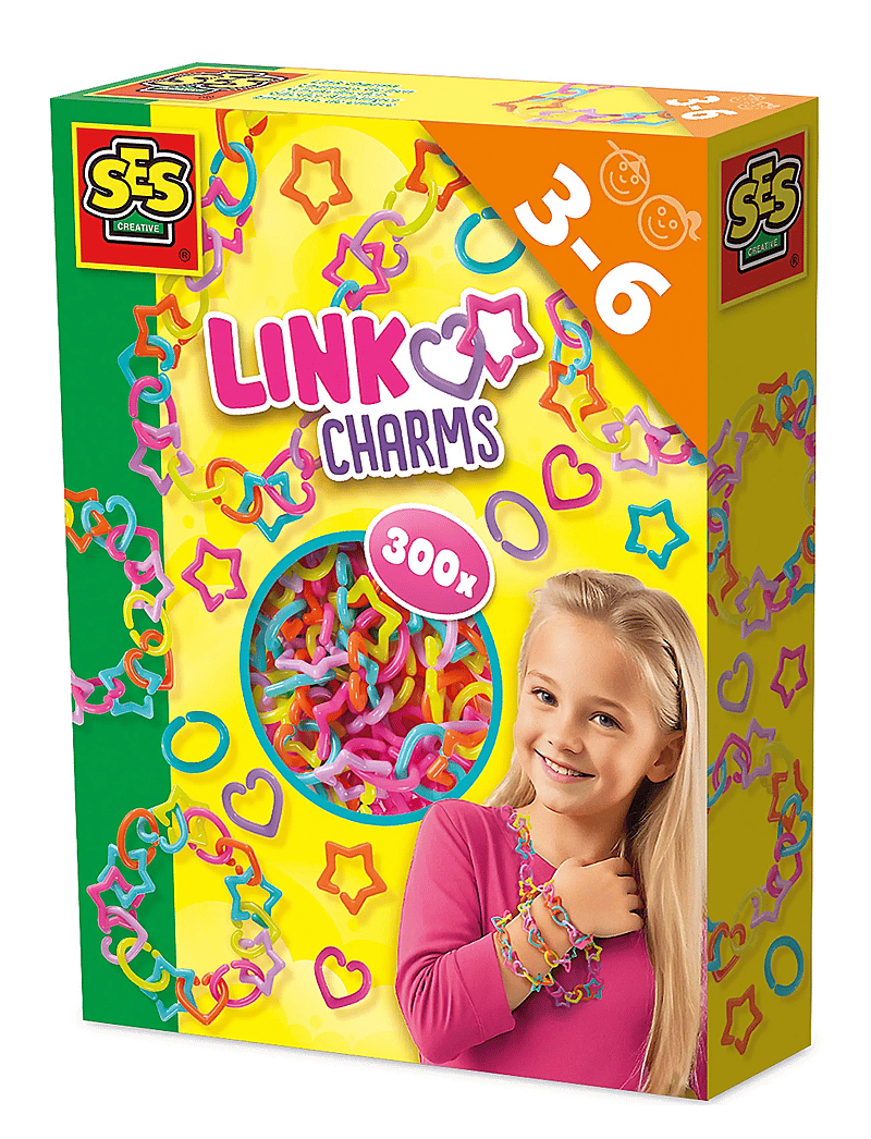 SES Creative - Jewellery Bracelets & Necklaces - Link Charms - käevõrud - multi - 1