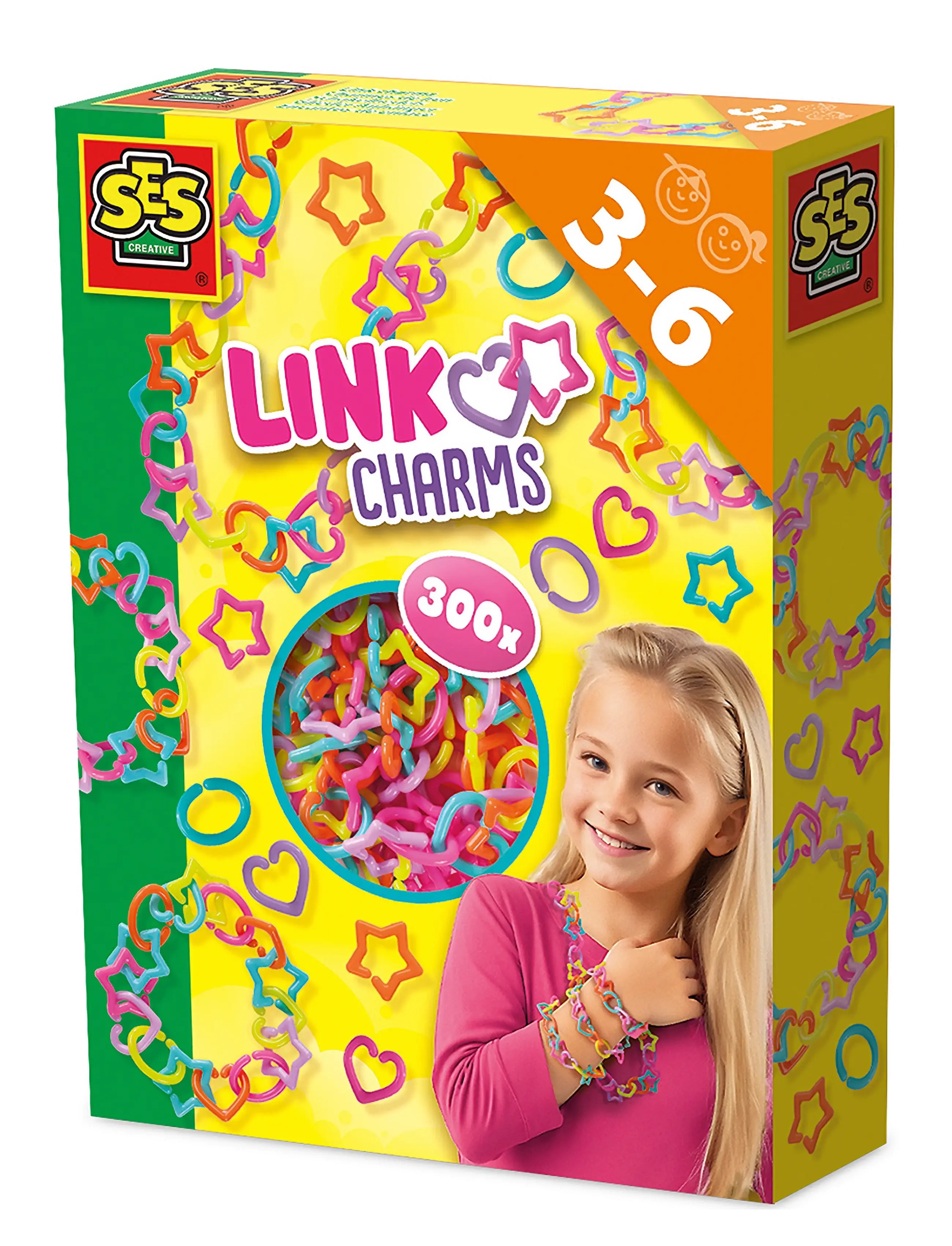 SES Creative - Jewellery Bracelets & Necklaces - Link Charms - käevõrud - multi - 1