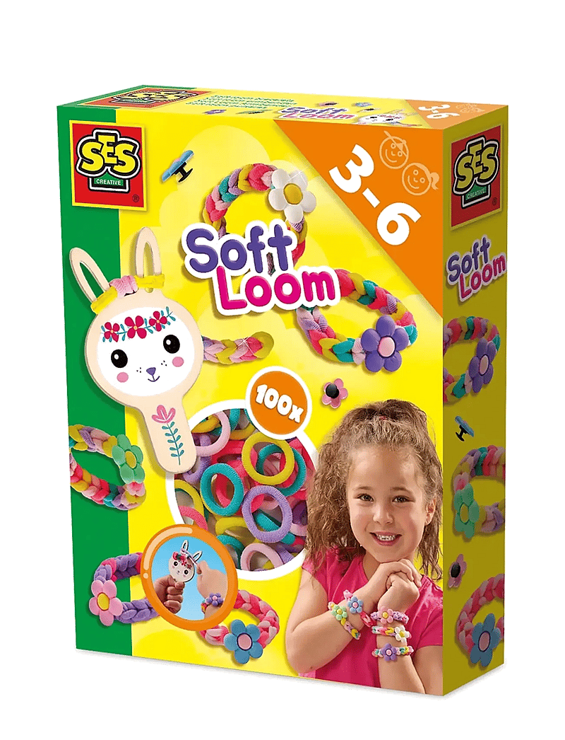 SES Creative - Loom Bracelets - Beginner - käsitöökomplekt - multi - 0