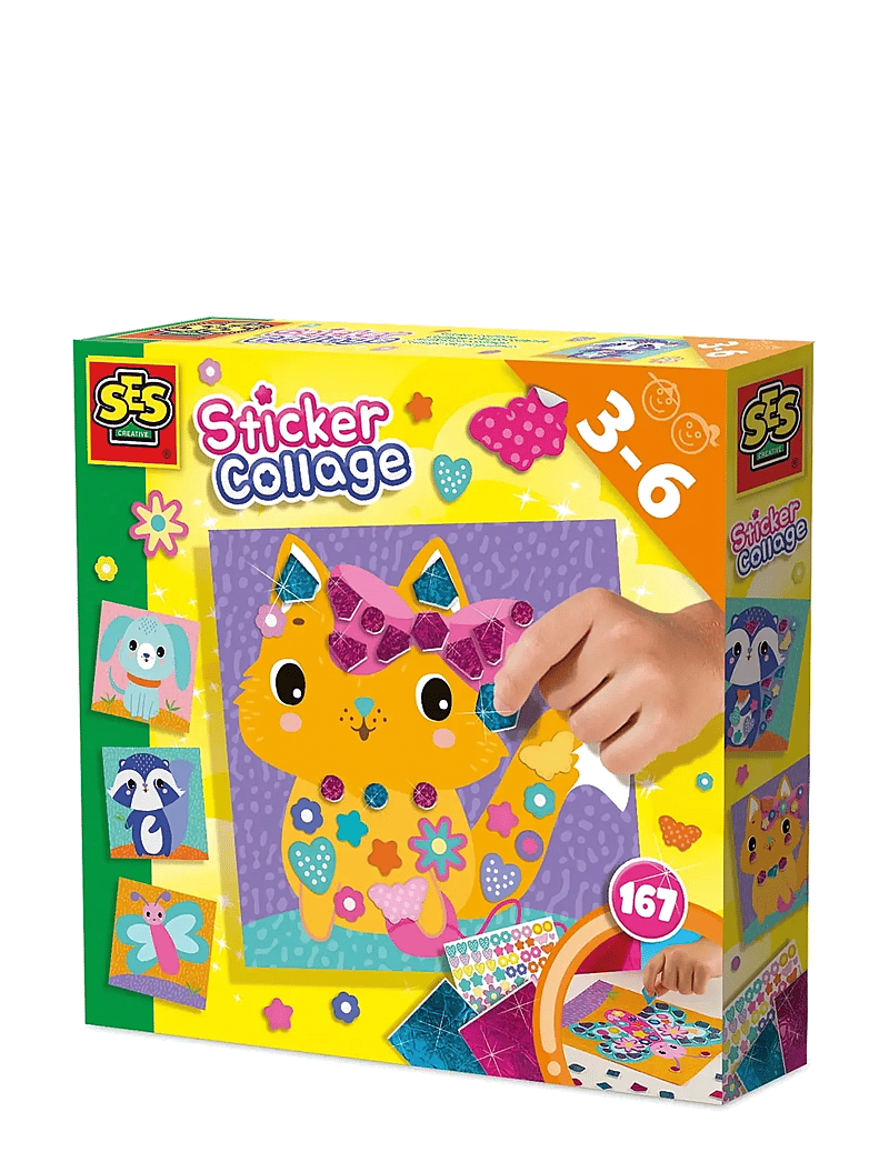 SES Creative - Sticker Collage - kleebised - multi - 1