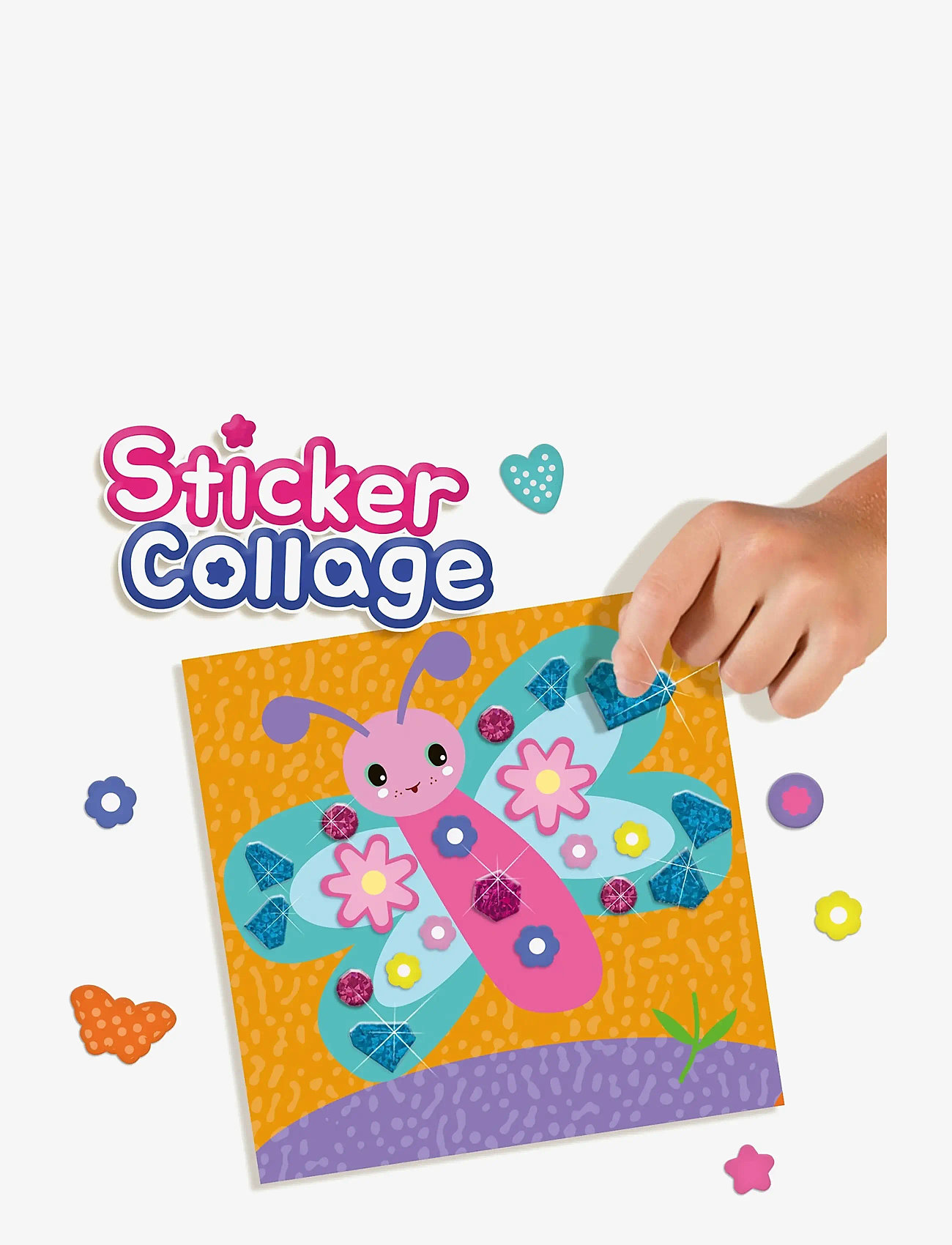 SES Creative - Sticker Collage - klistermærker - multi - 2