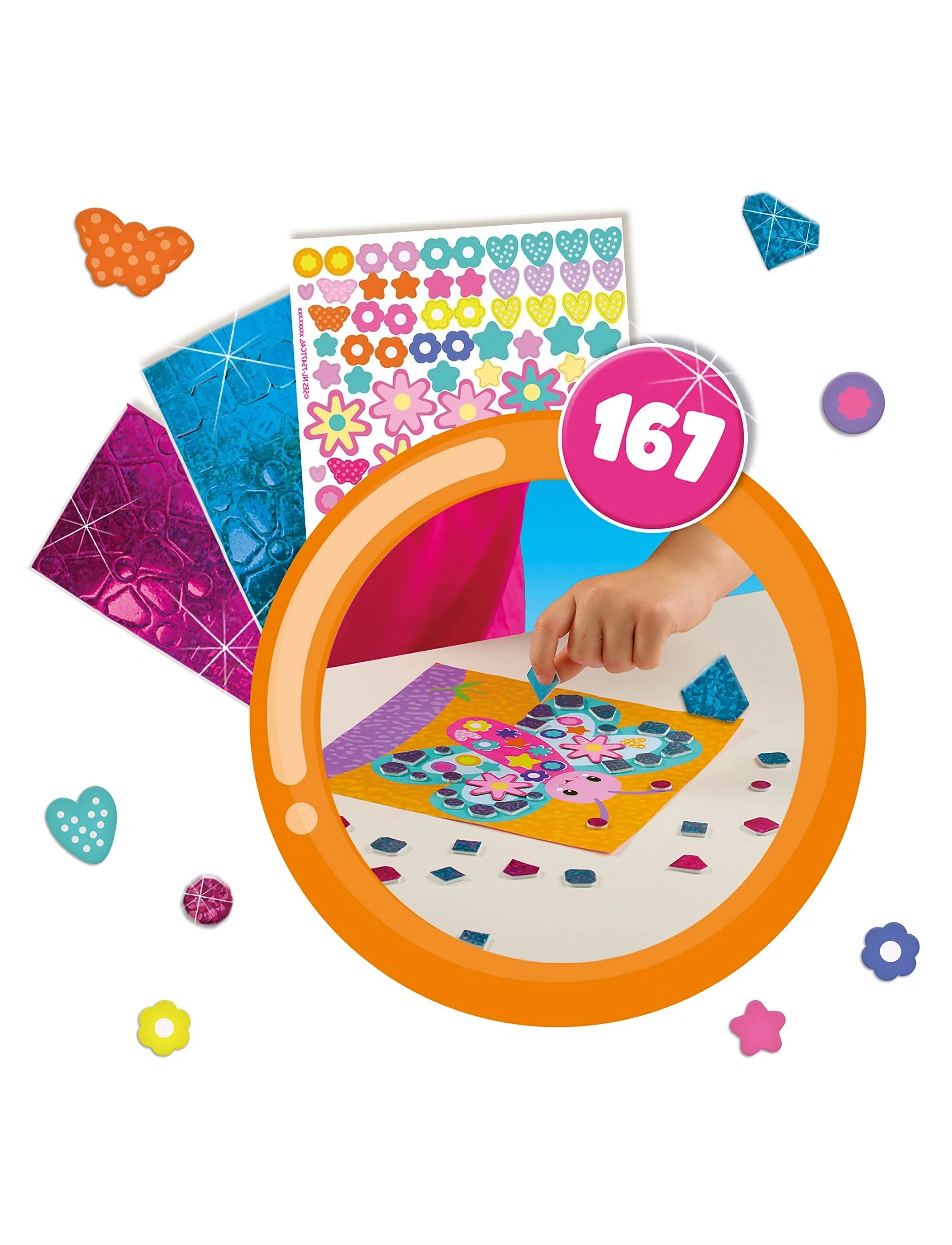 SES Creative - Sticker Collage - aufkleber - multi - 3