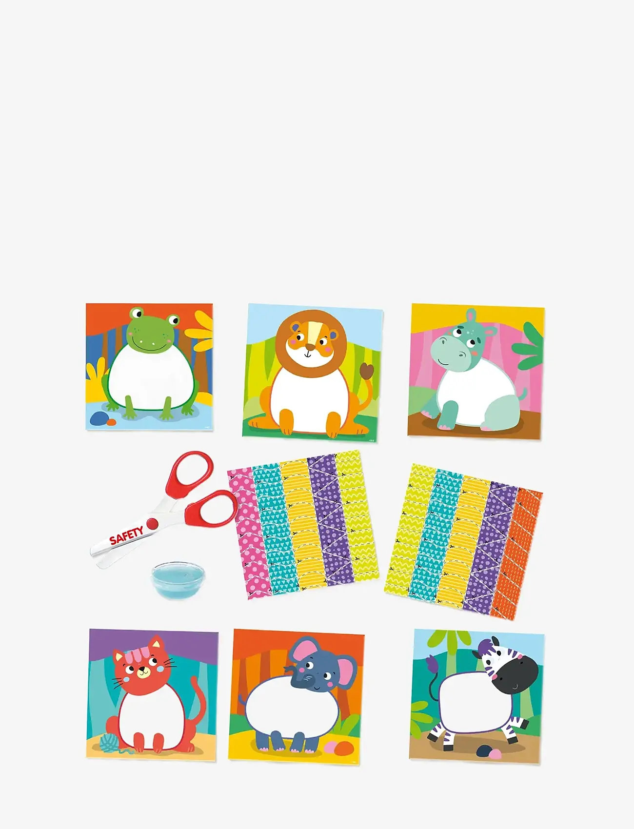 SES Creative - Montessori - Cutting Shapes - hobbysett - multi - 2