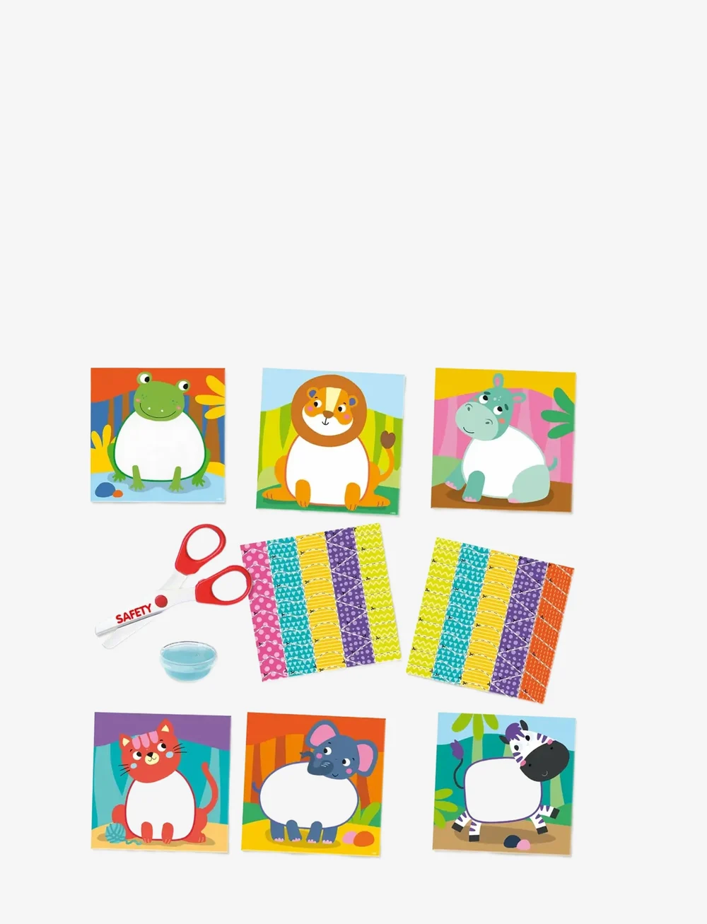 SES Creative - Montessori - Cutting Shapes - bastelset - multi - 2