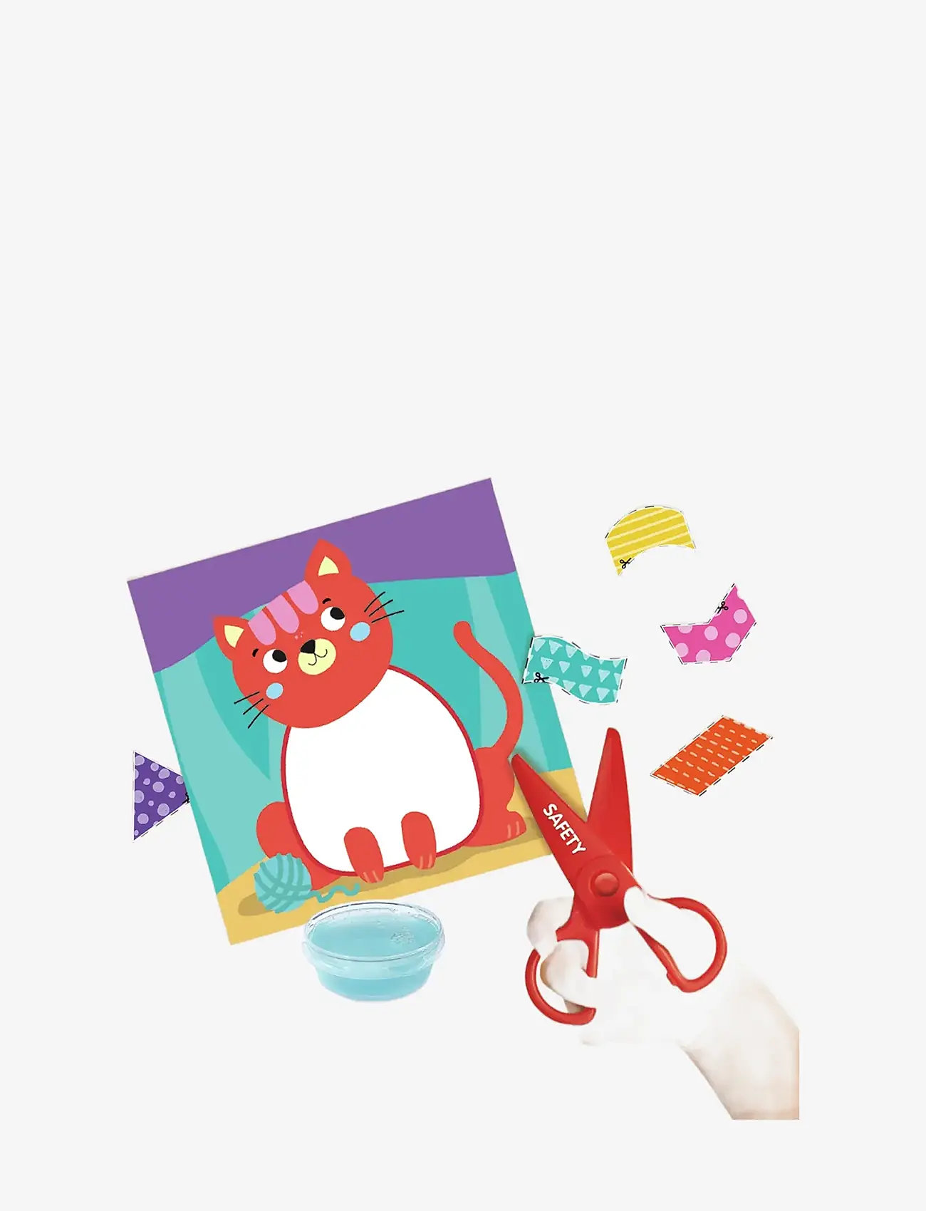 SES Creative - Montessori - Cutting Shapes - hobbysett - multi - 3