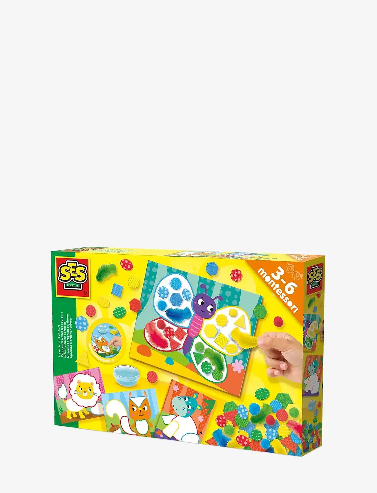 SES Creative - Montessori - Sorting Colours and Materials - interaktives spielzeug - multi - 1