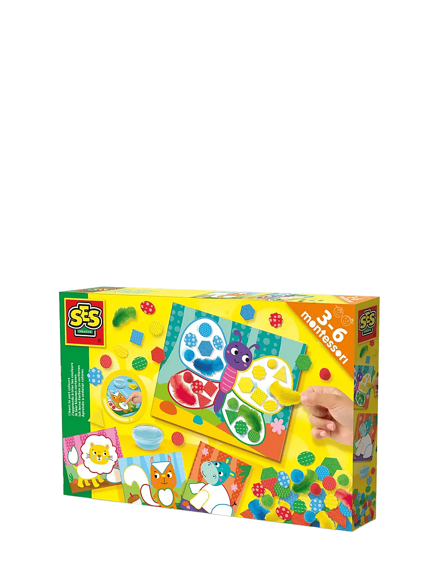 SES Creative - Montessori - Sorting Colours and Materials - interaktives spielzeug - multi - 1