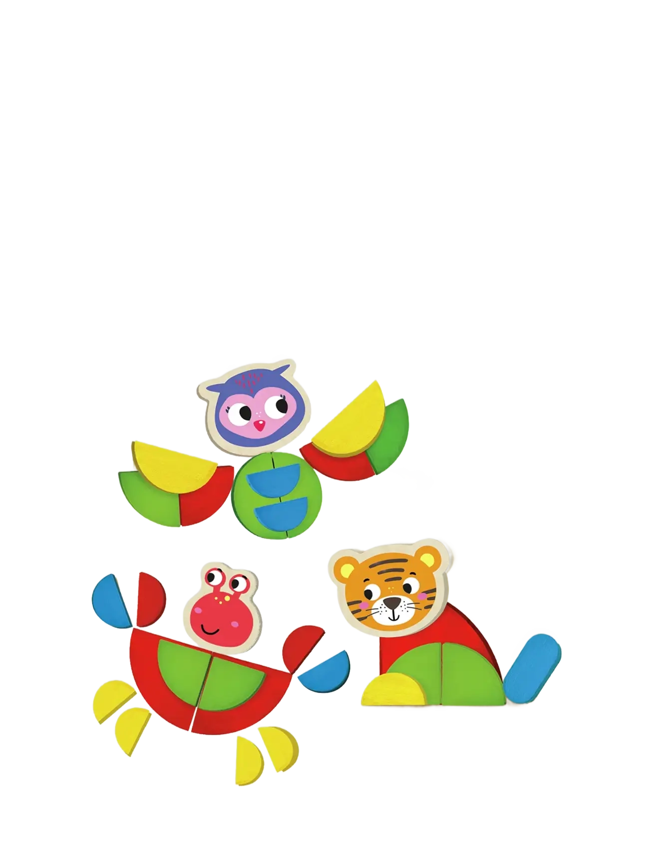 SES Creative - Montessori - Creating Animal Shapes - interactief speelgoed - multi - 2