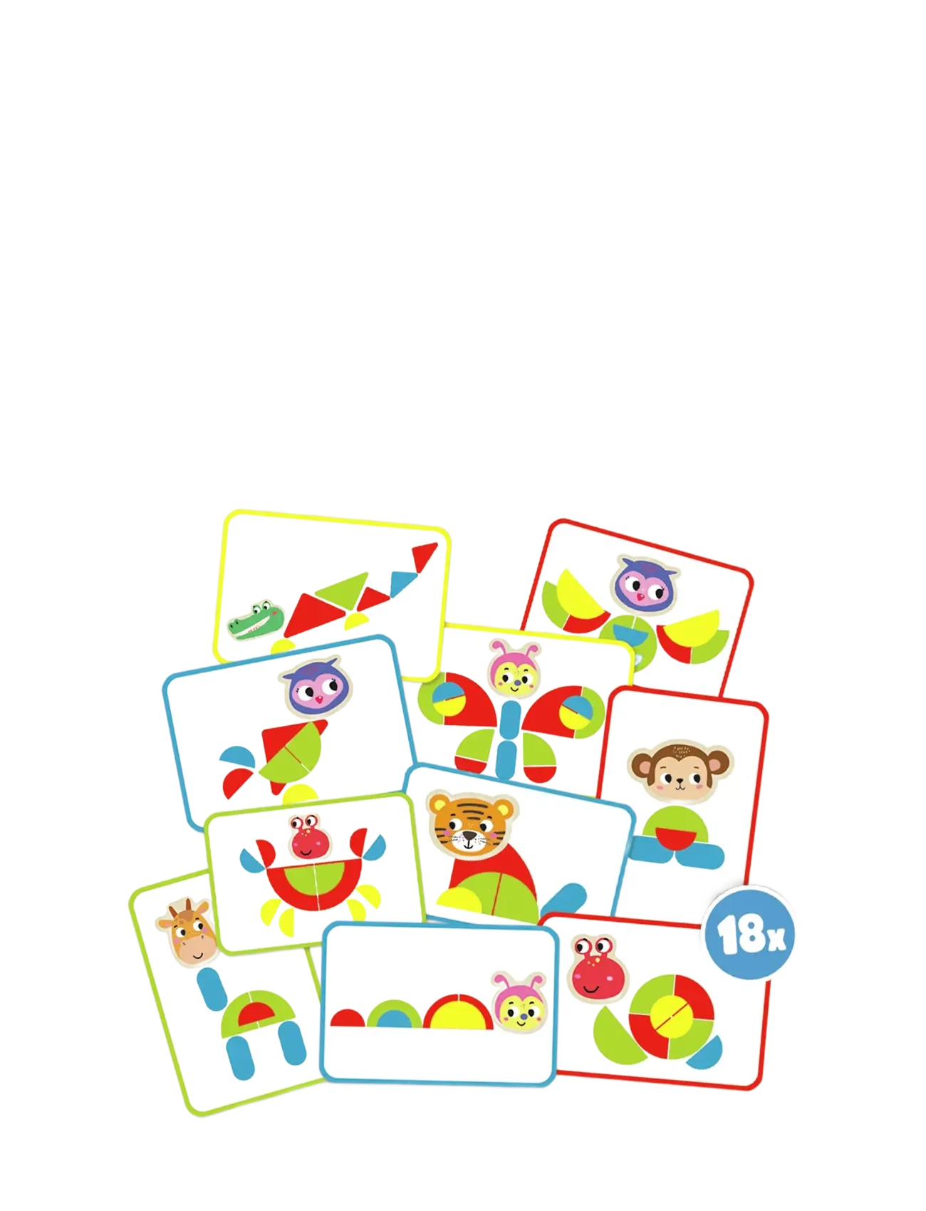 SES Creative - Montessori - Creating Animal Shapes - interactief speelgoed - multi - 3
