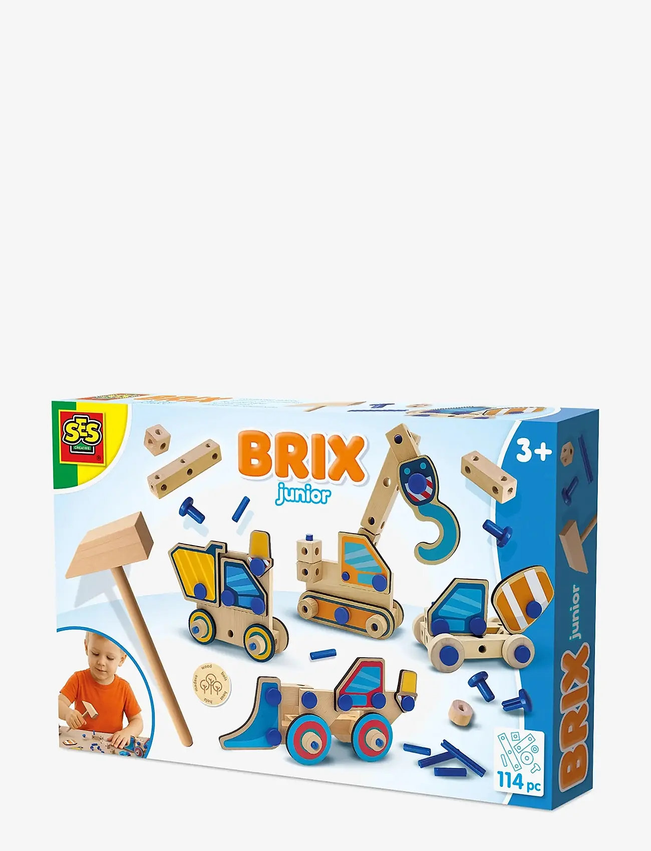 SES Creative - Brix Junior - Construction Vehicles - ehituskomplektid - multi - 1