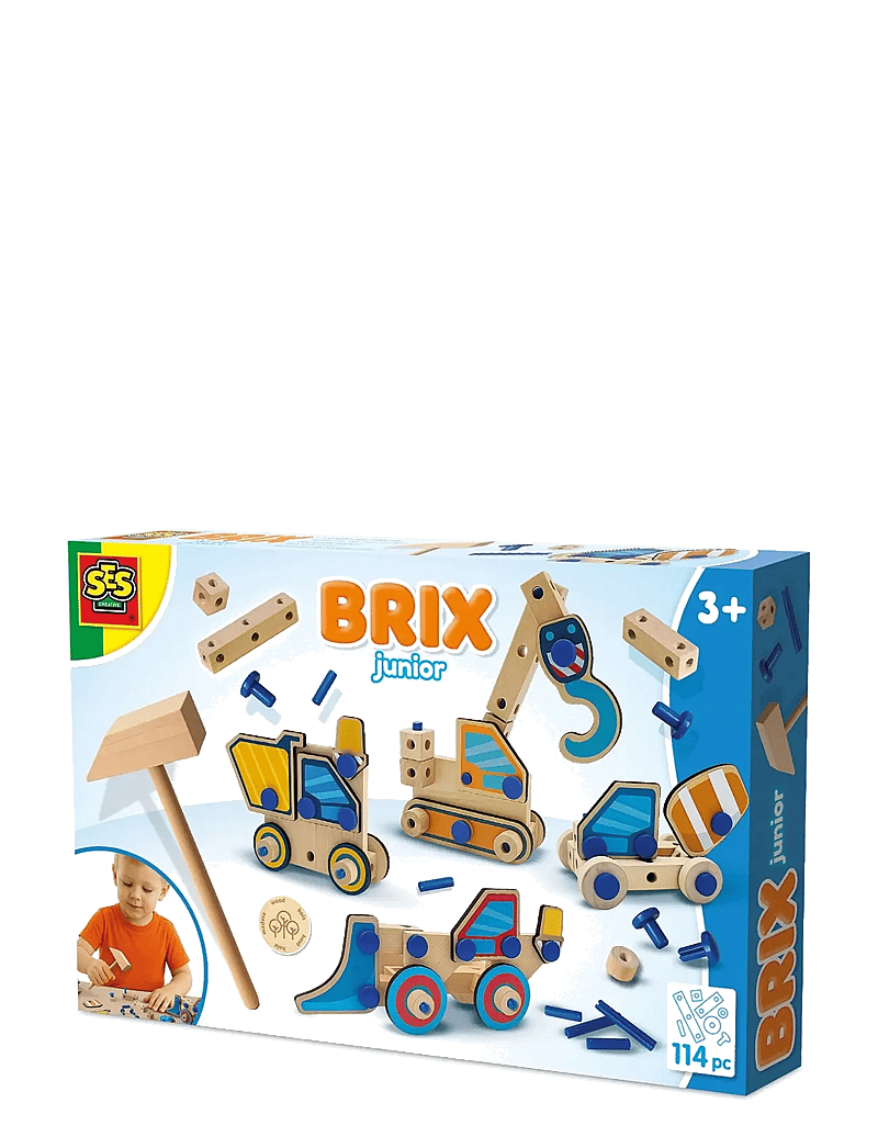SES Creative - Brix Junior - Construction Vehicles - ehituskomplektid - multi - 1
