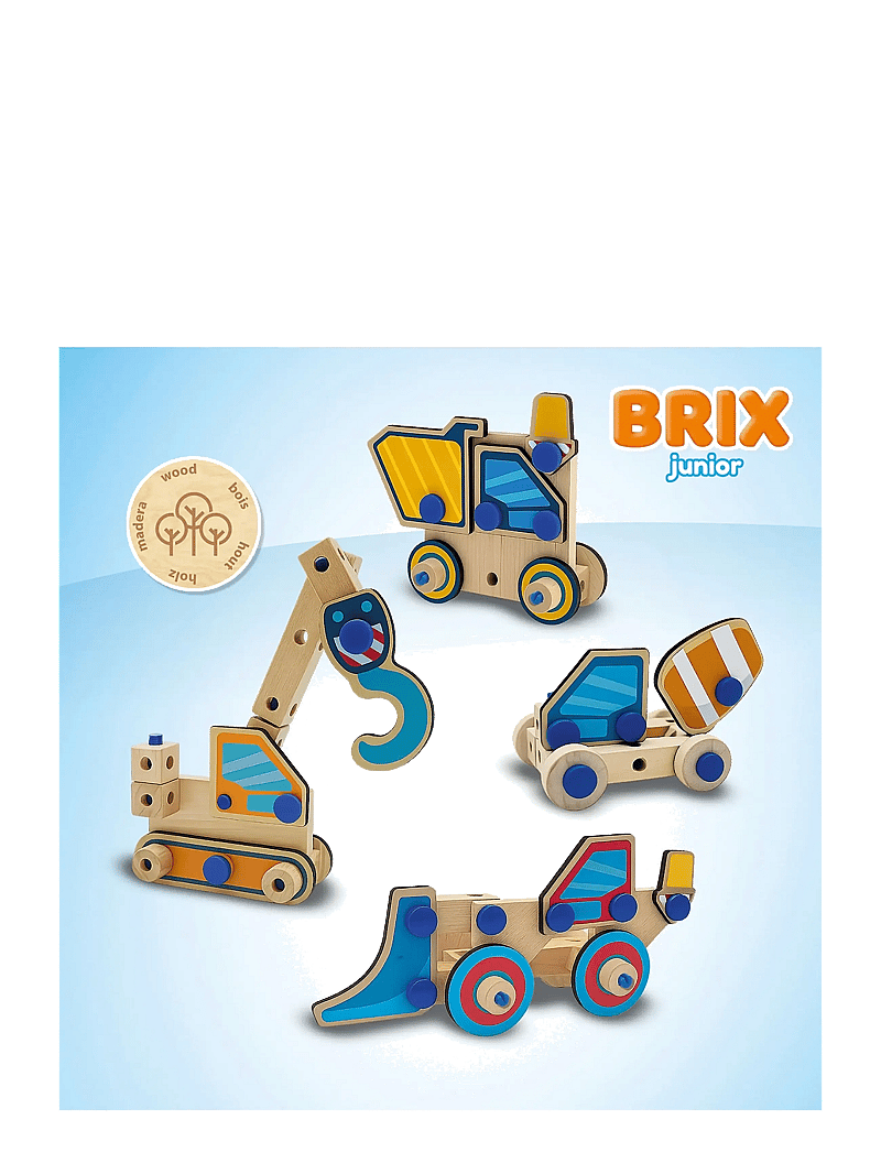 SES Creative - Brix Junior - Construction Vehicles - ehituskomplektid - multi - 2