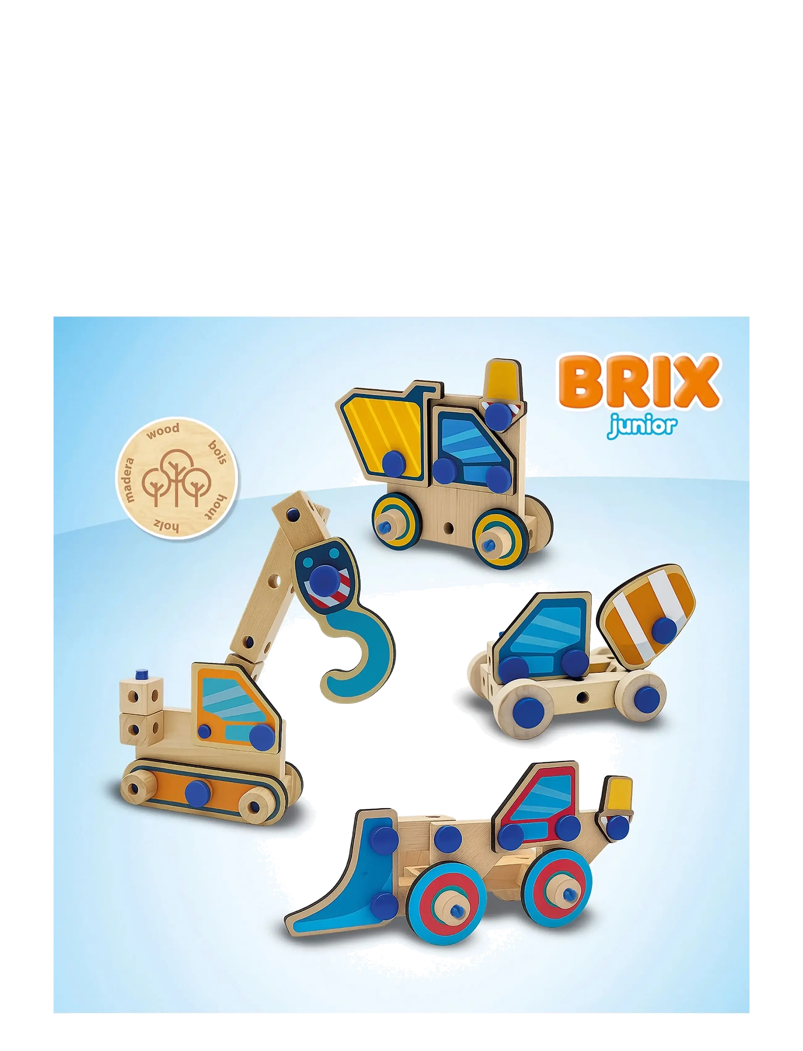 SES Creative - Brix Junior - Construction Vehicles - baukästen - multi - 2