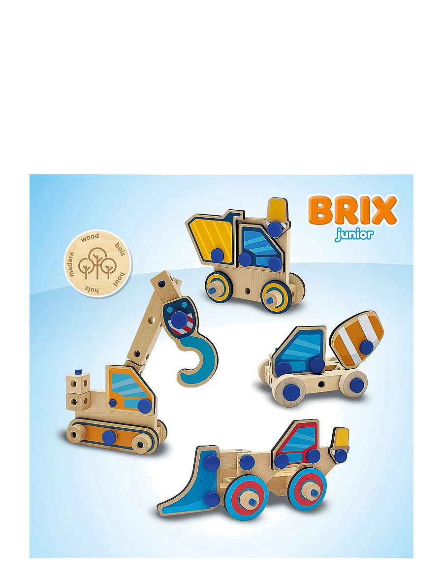 SES Creative - Brix Junior - Construction Vehicles - baukästen - multi - 2