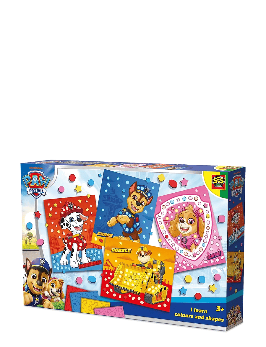 SES Creative - Paw Patrol - I Learn Colours and Shapes - bastelset - multi - 1