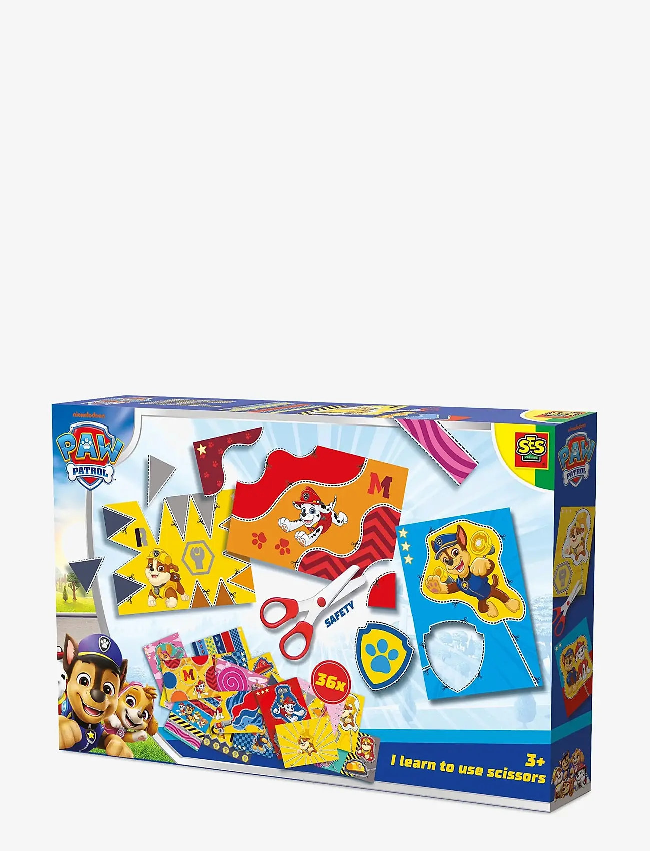SES Creative - Paw Patrol - I Learn to use Scissors - kreasæt - multi - 1