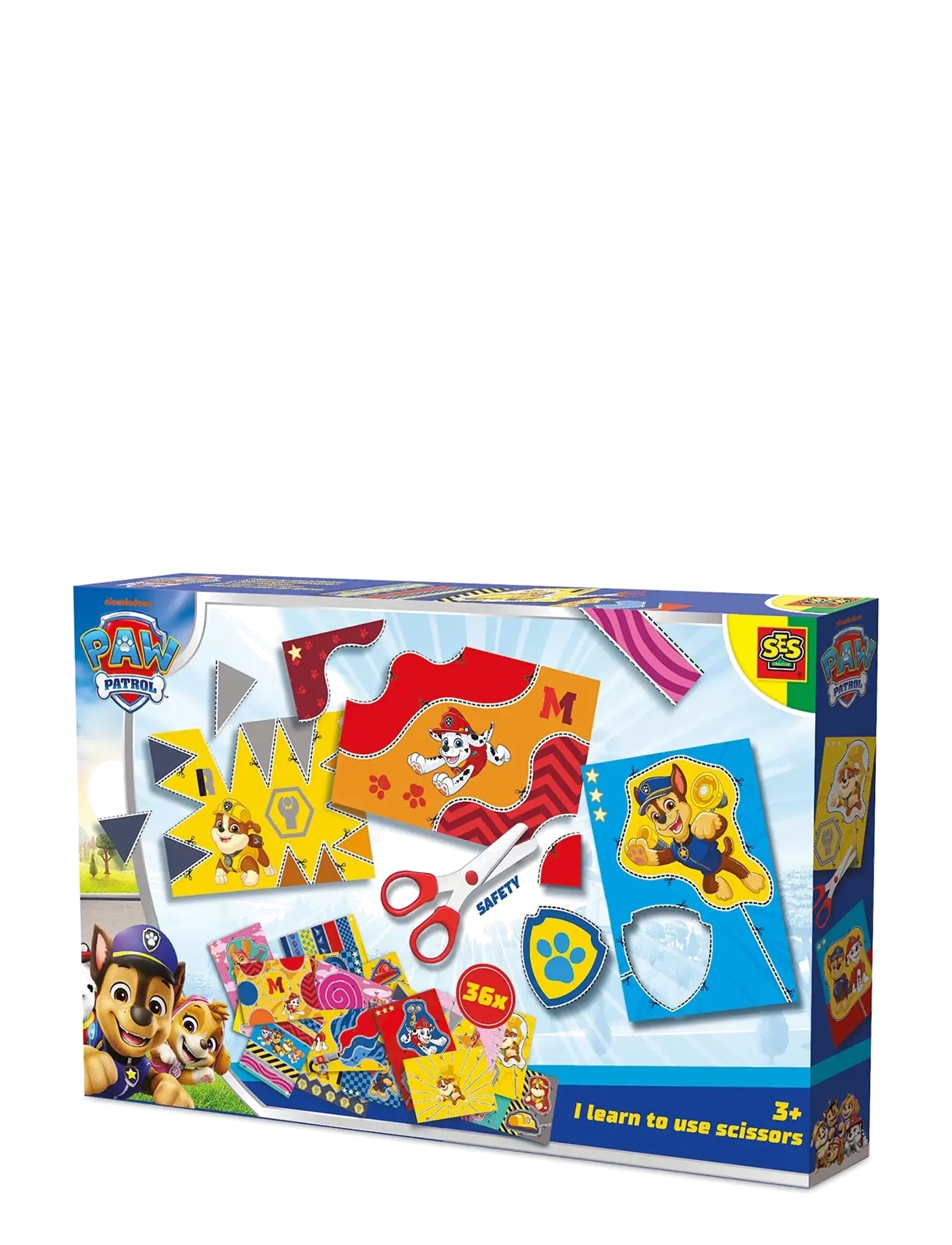 SES Creative Paw Patrol - I Learn to use Scissors - Drawing & Crafts - MULTI / multi