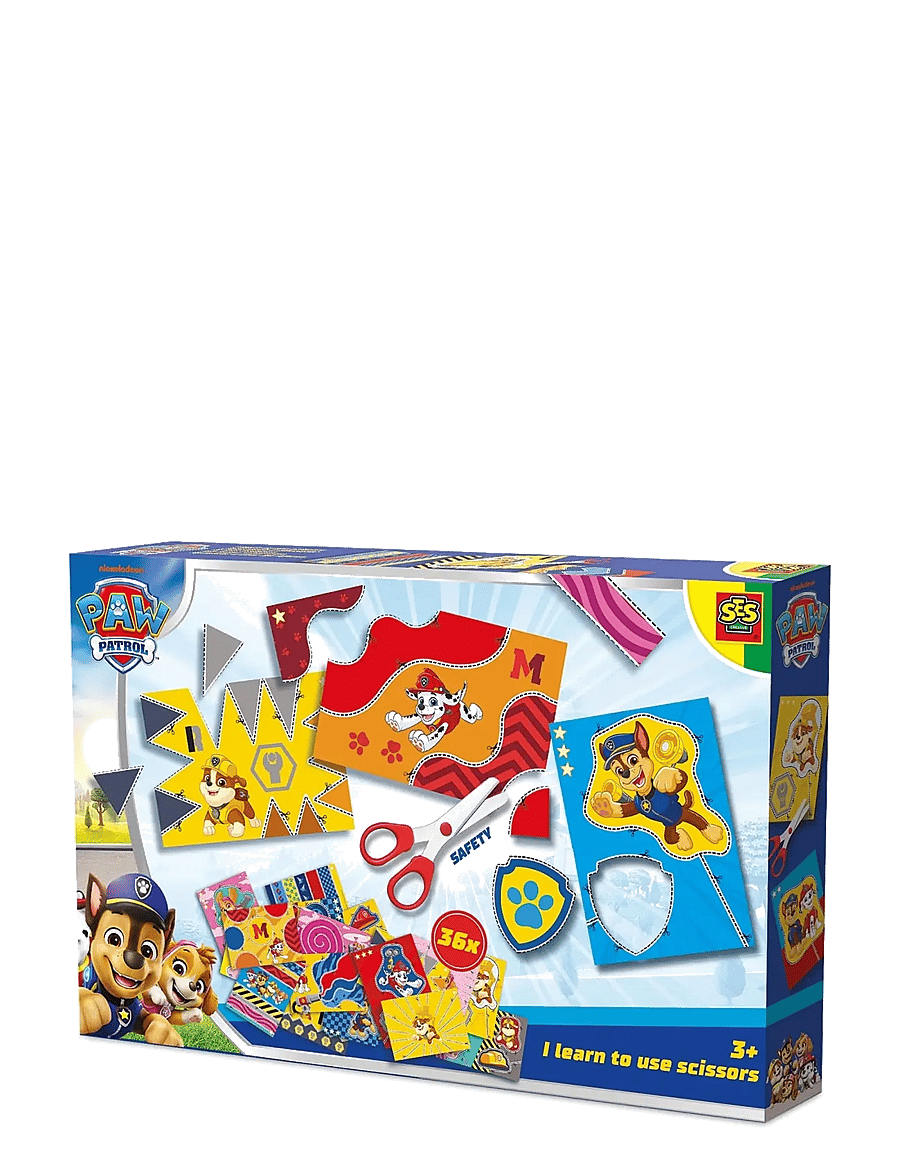 SES Creative - Paw Patrol - I Learn to use Scissors - bastelset - multi - 1