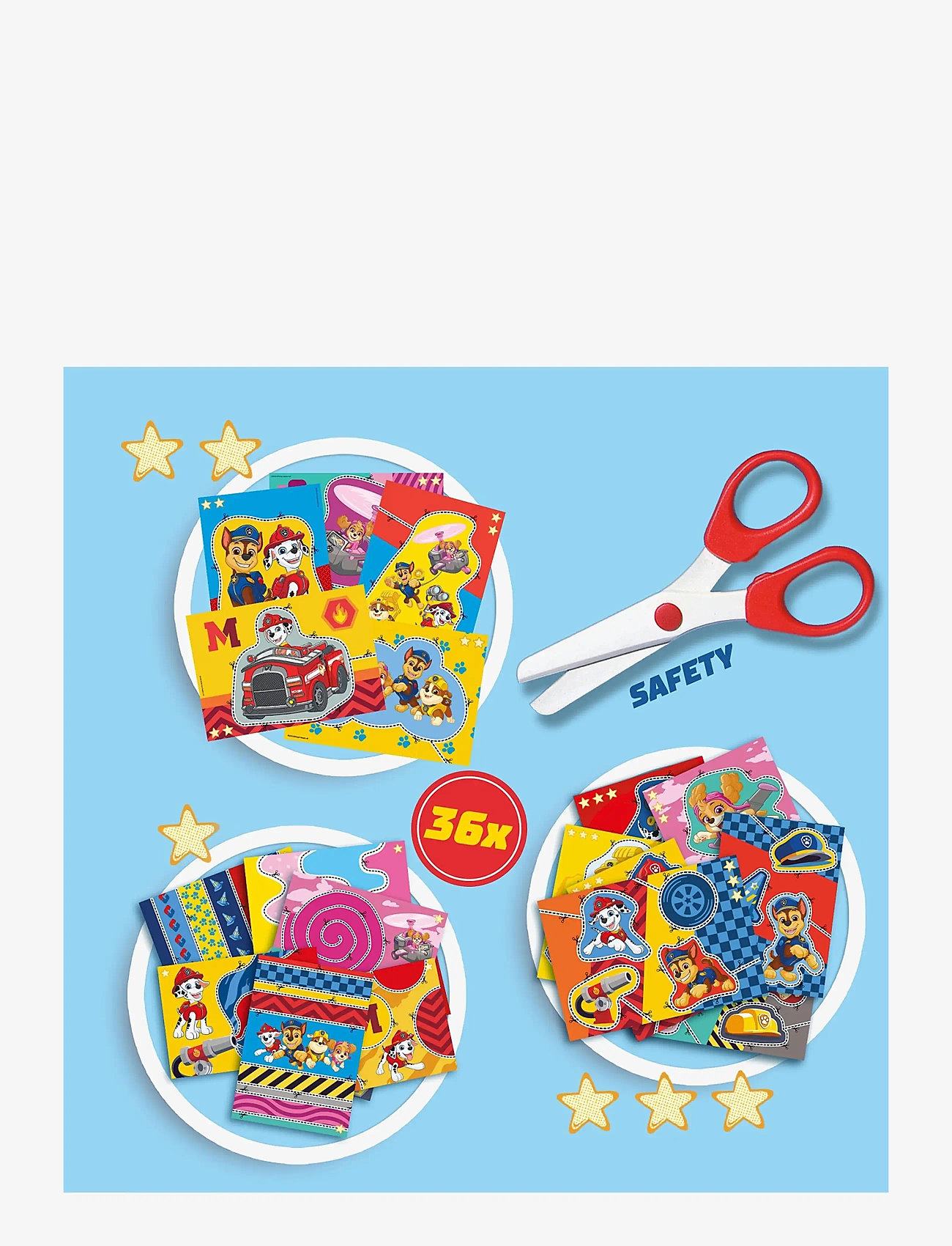 SES Creative - Paw Patrol - I Learn to use Scissors - kreasæt - multi - 3