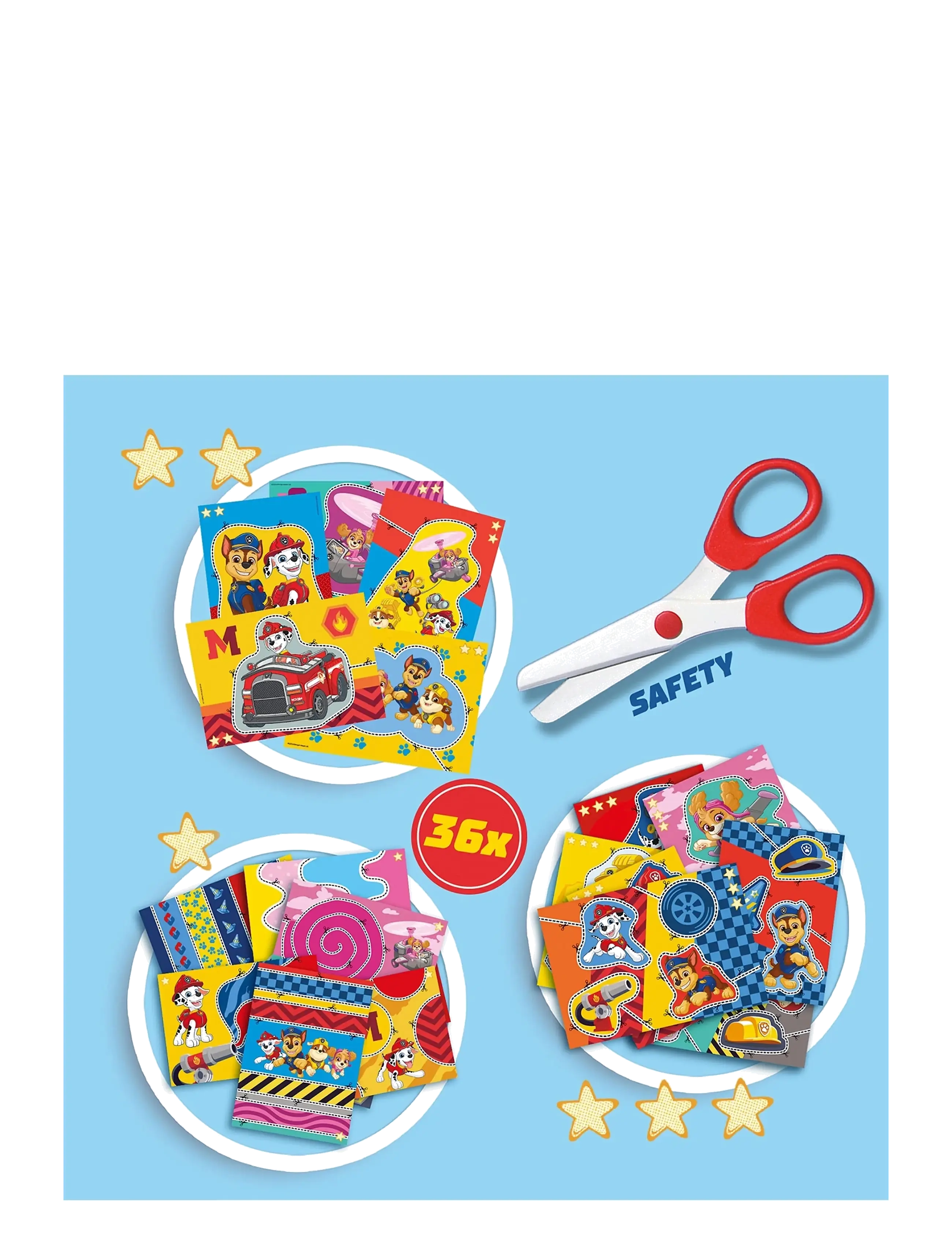 SES Creative - Paw Patrol - I Learn to use Scissors - bastelset - multi - 3