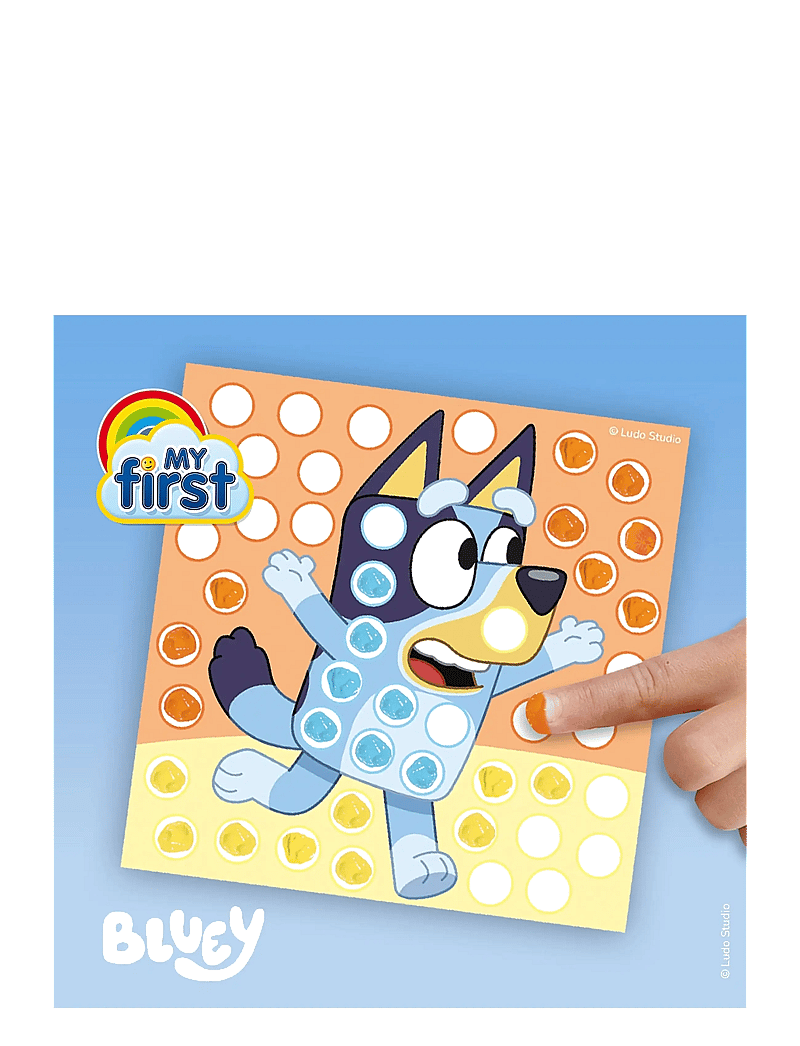 SES Creative - Bluey - Fingerpaint - Print Art - farben - multi - 2