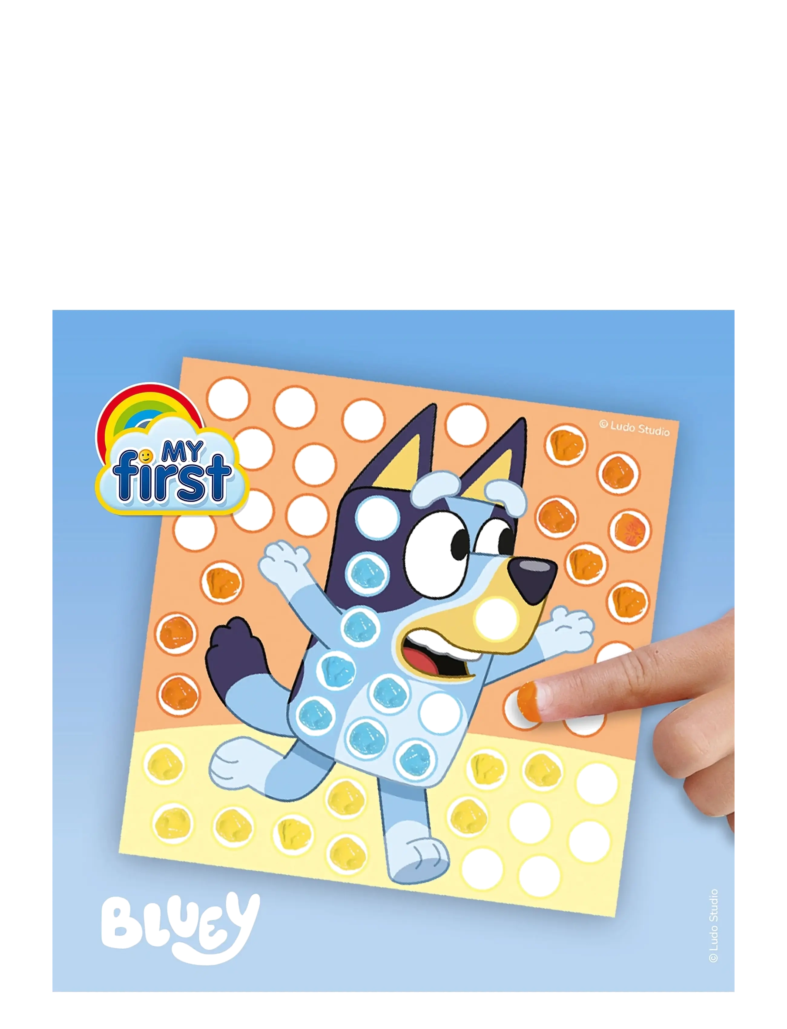 SES Creative - Bluey - Fingerpaint - Print Art - farben - multi - 2