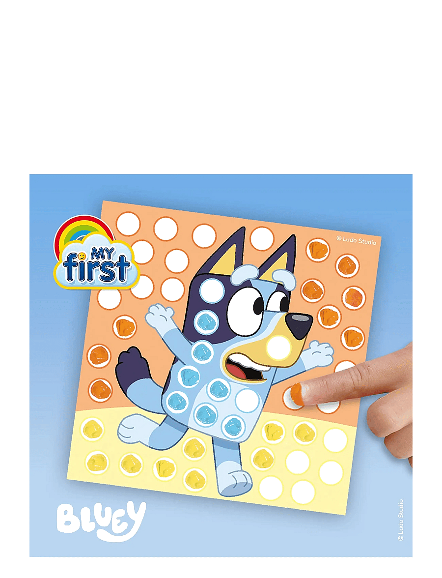 SES Creative - Bluey - Fingerpaint - Print Art - farben - multi - 2