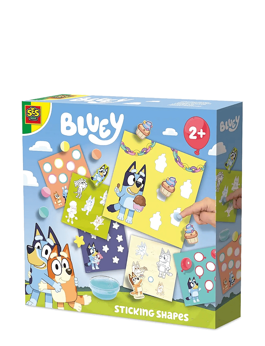 SES Creative - Bluey - Sticking Shapes - bastelset - multi - 1