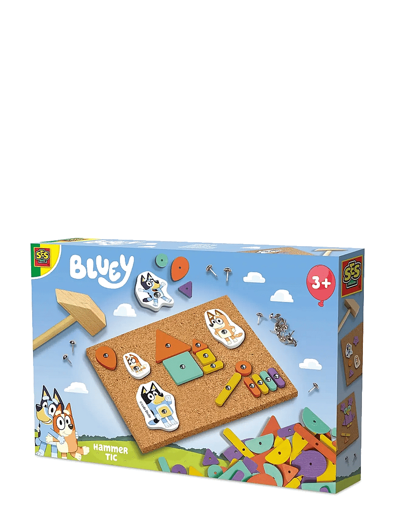 SES Creative - Bluey - Hammer Tic - käsitöökomplekt - multi - 1