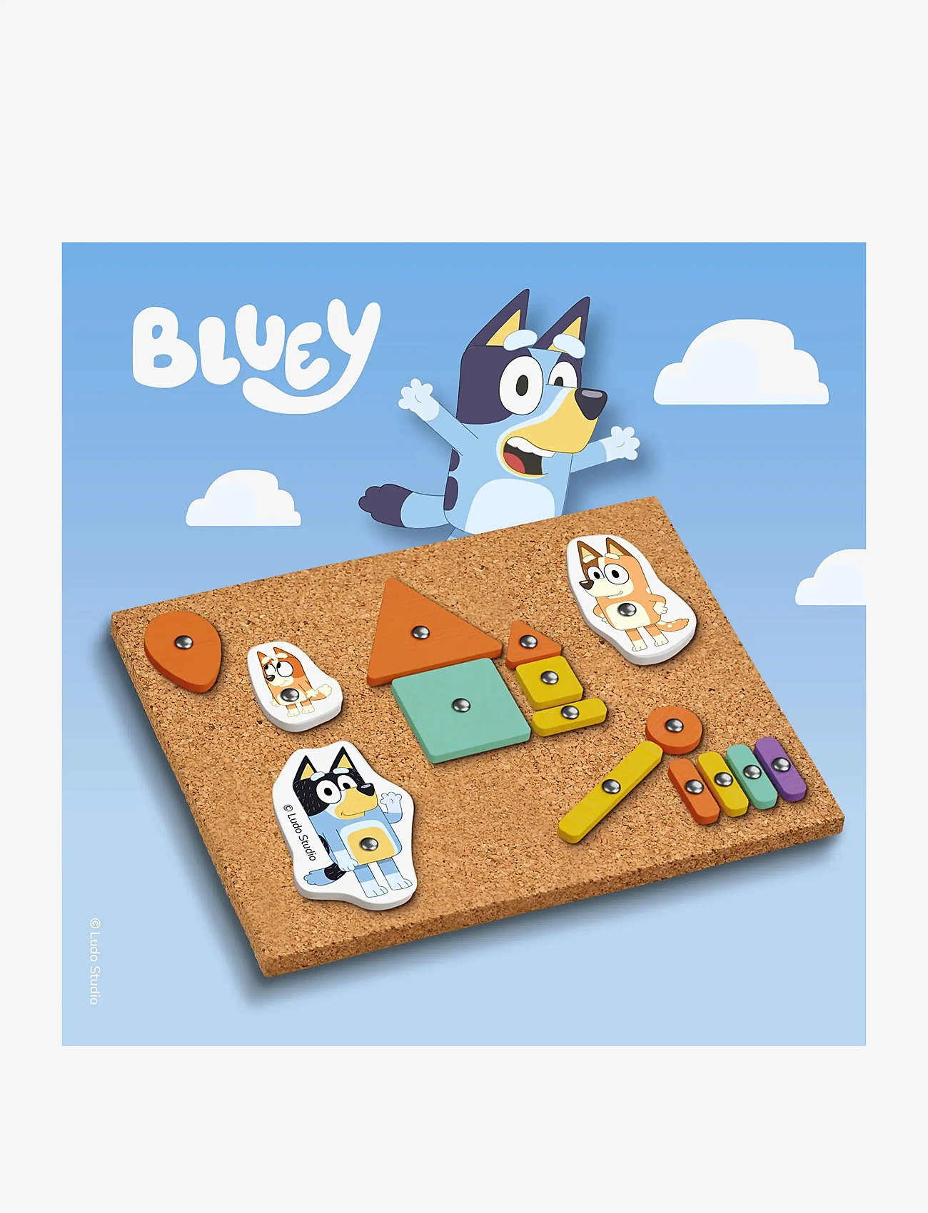 SES Creative - Bluey - Hammer Tic - kreasæt - multi - 2