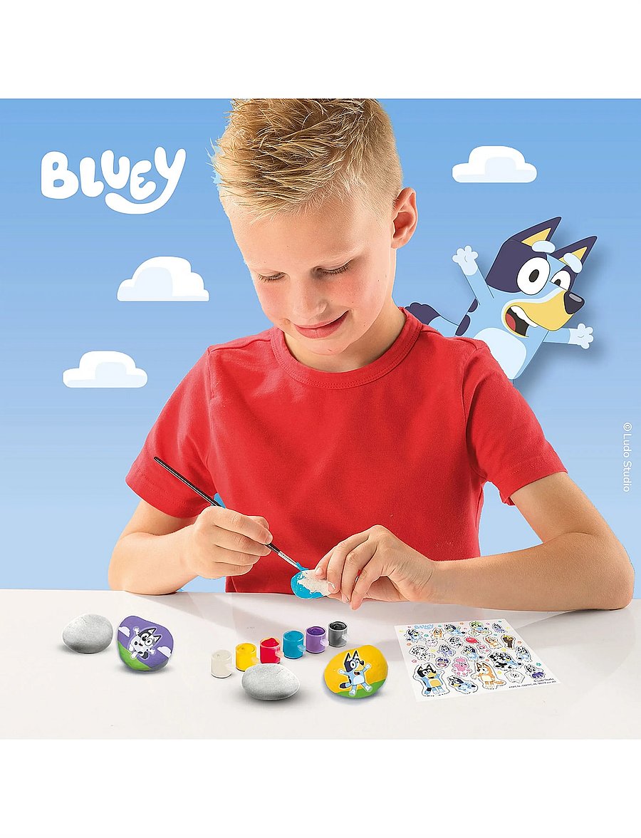 SES Creative - Bluey - Rock Painting - bastelset - multi - 0